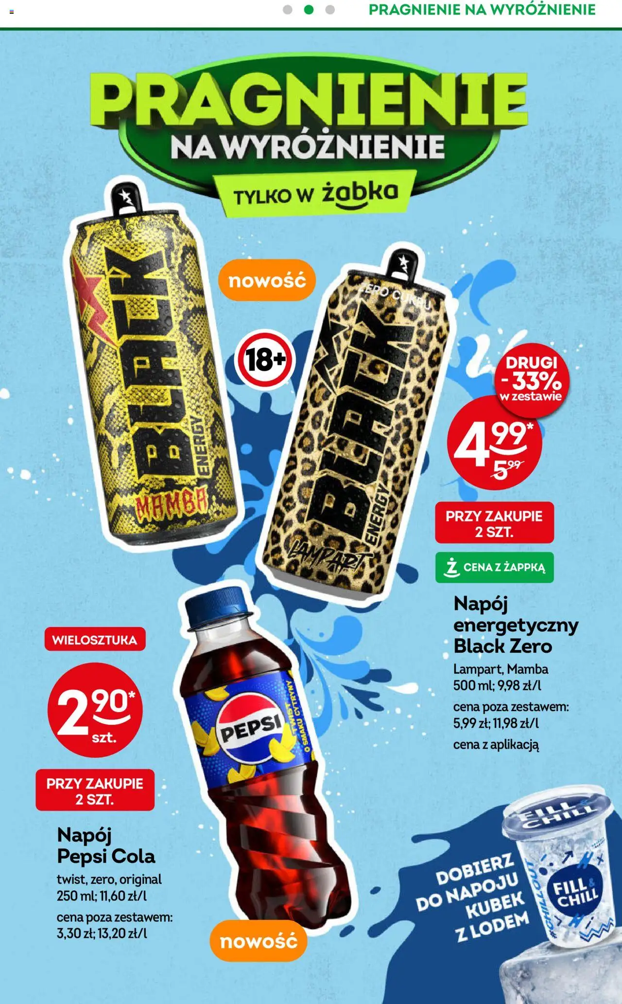 Żabka Gazetka od 04.06.2025 | Strona: 11 | Produkty: Mango, Sorbet, Lody Magnum, Lody