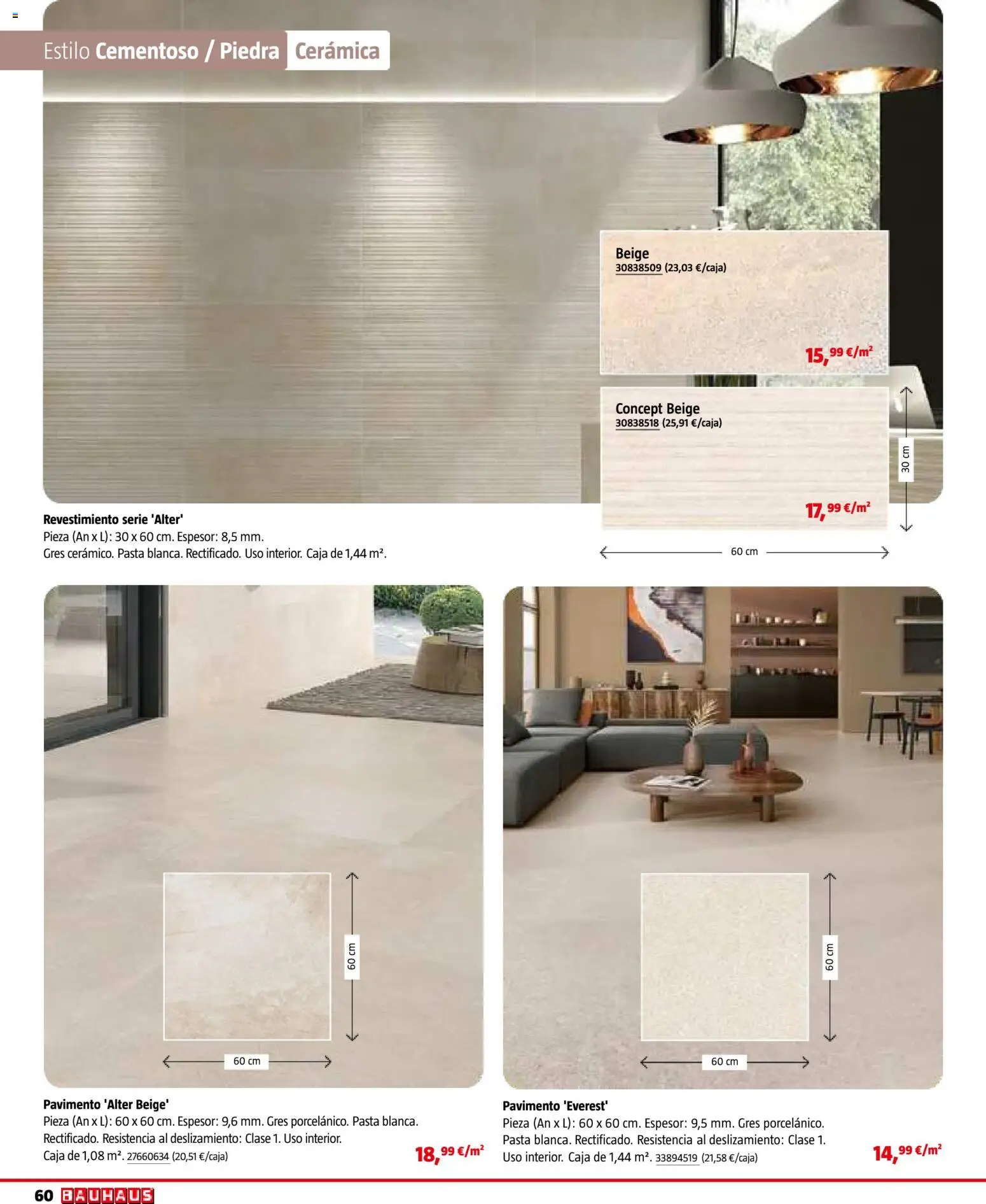 Bauhaus - Suelos y revestimientos │ válido desde el 24.02.2026 | Página: 60 | Productos: Pasta, Caja