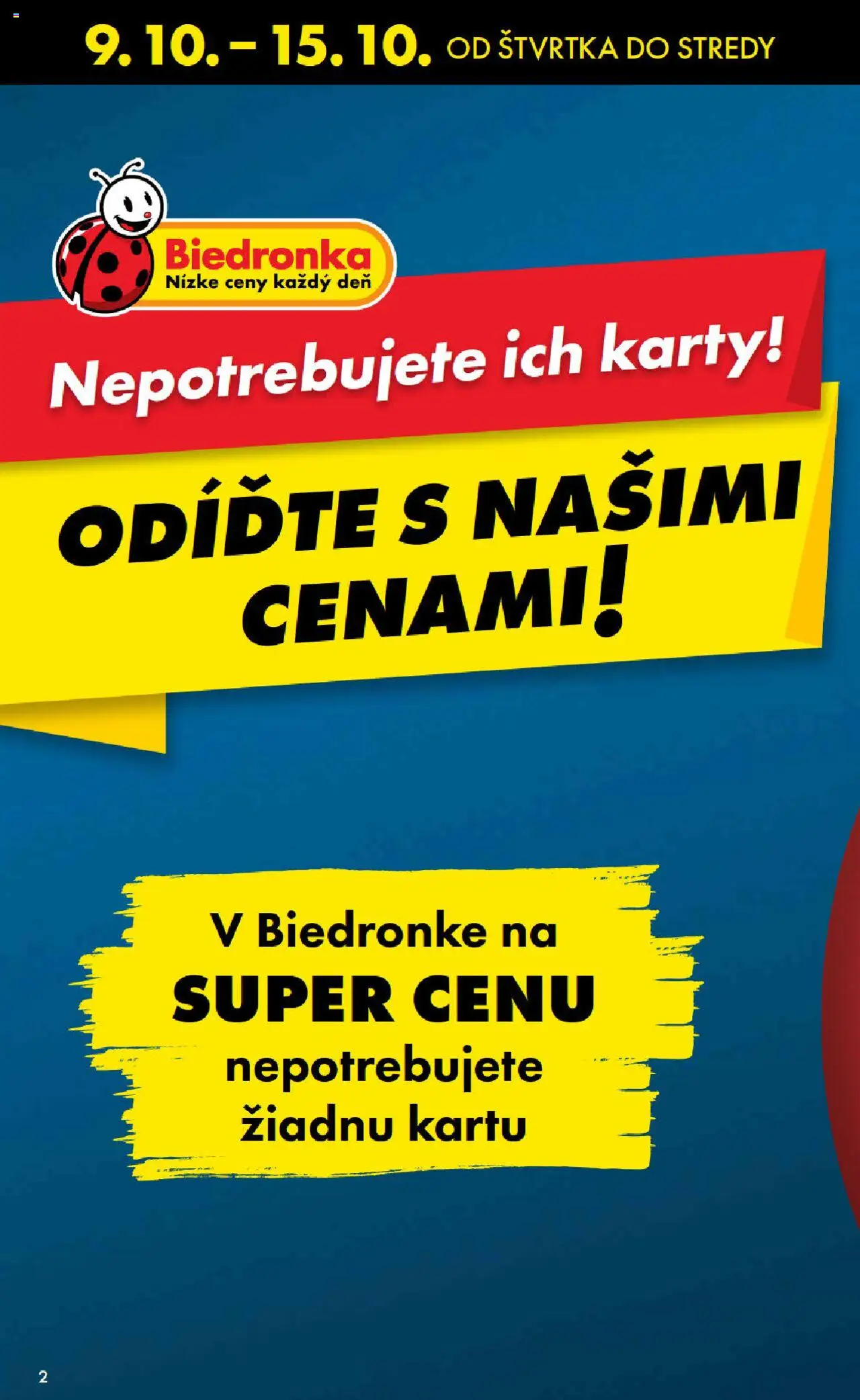 Nové Biedronka akcie – leták je platný od 09.10.2025 | Strana: 2