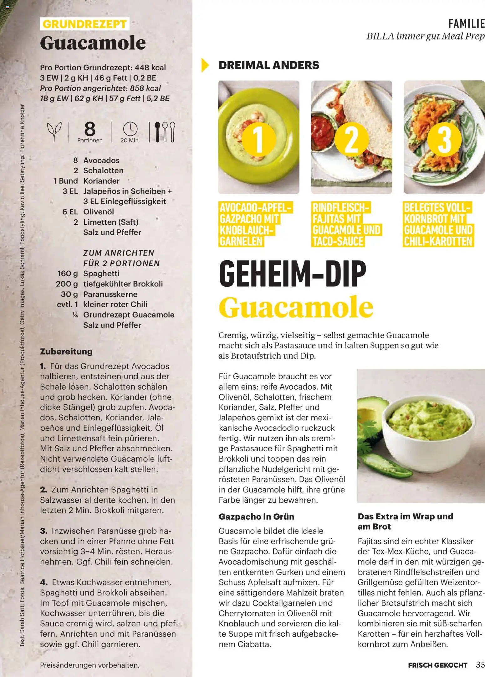 Billa AT akciós ujság - amely érvényes a következő dátumtól: 01.01.2026 | Oldal: 31 | Termékek: Chili, Guacamole, Koriander, Brokkoli