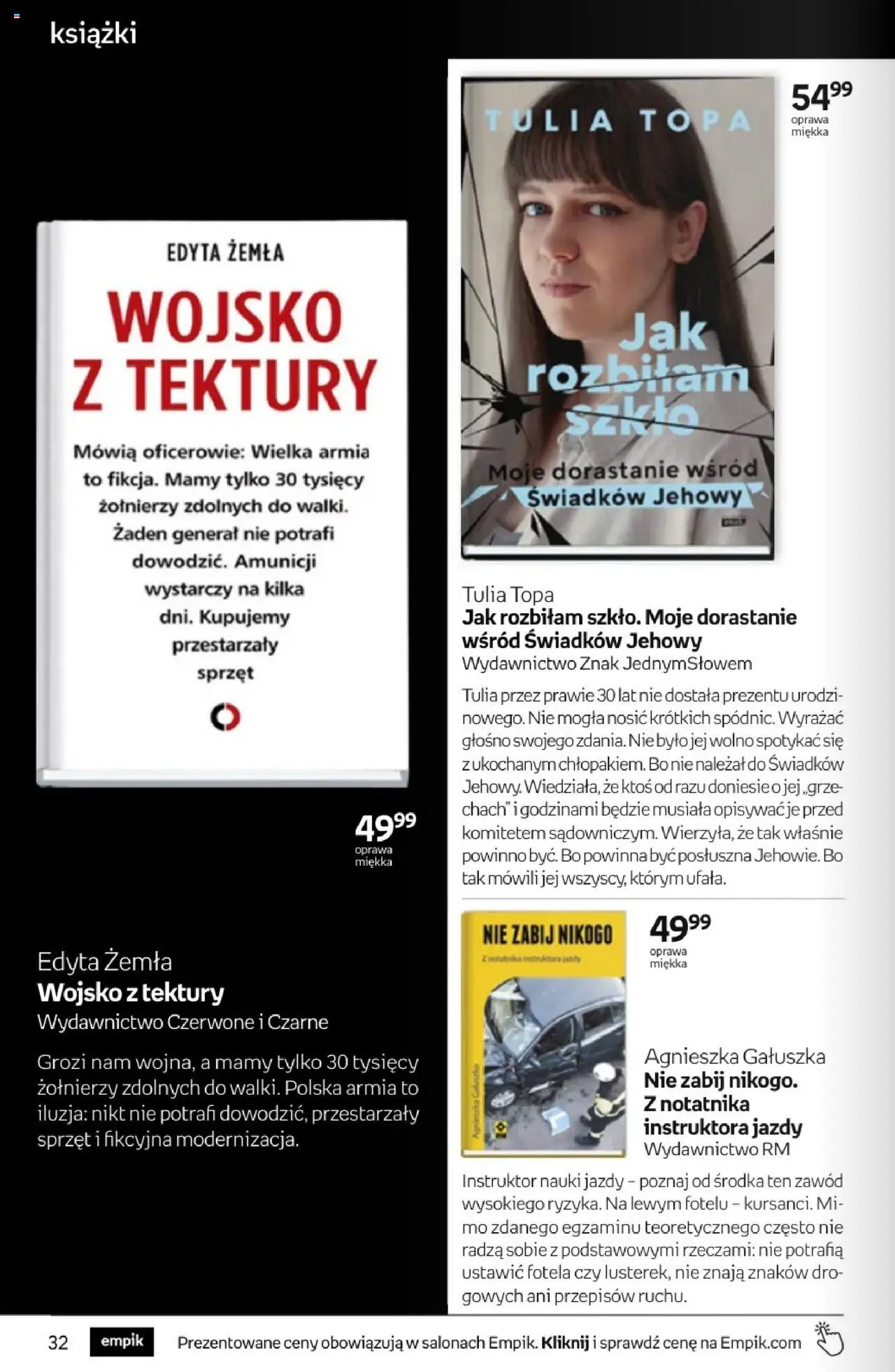 Empik promocje od 10.09.2025 | Strona: 32 | Produkty: Książki
