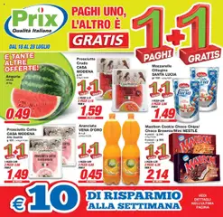 Anteprima del volantino Prix Abano Terme catalogo valido a partire dal 18.07.2025