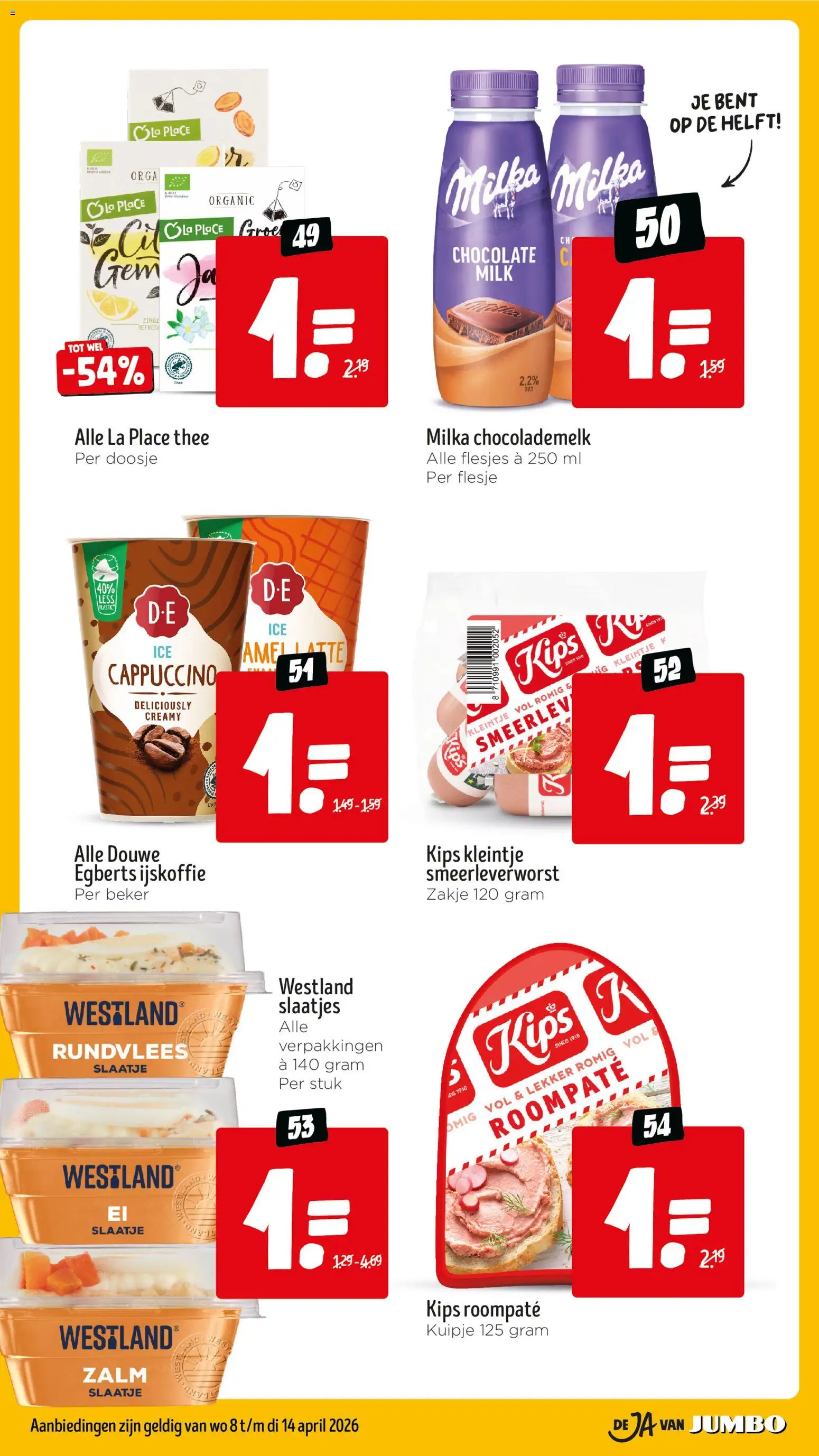 {H1} | Pagina: 16 | Producten: Beker, Zalm, Rundvlees, Ijskoffie