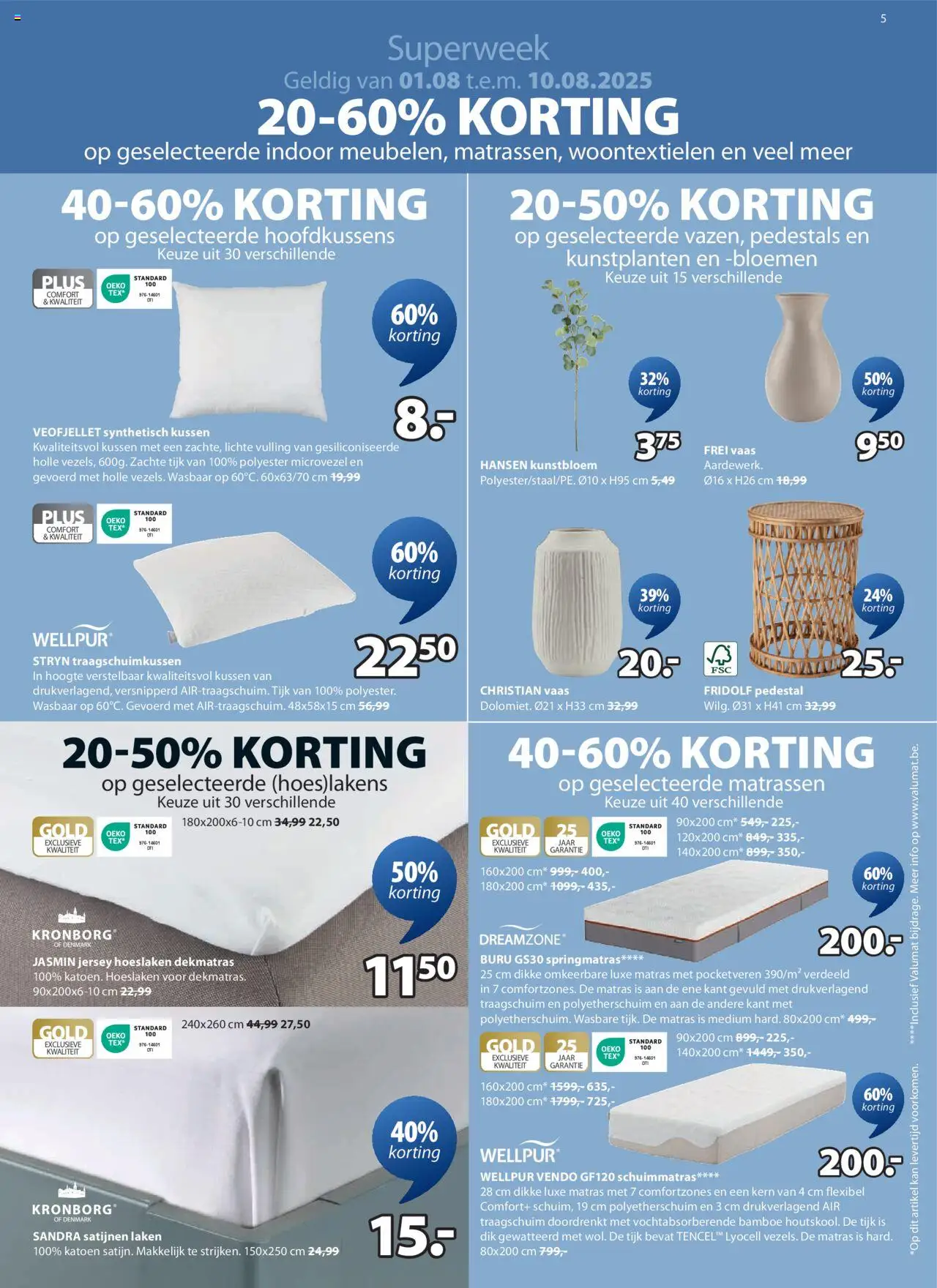  | Pagina: 5 | Producten: Bloemen, Désodorisant, Kussen, Vaas