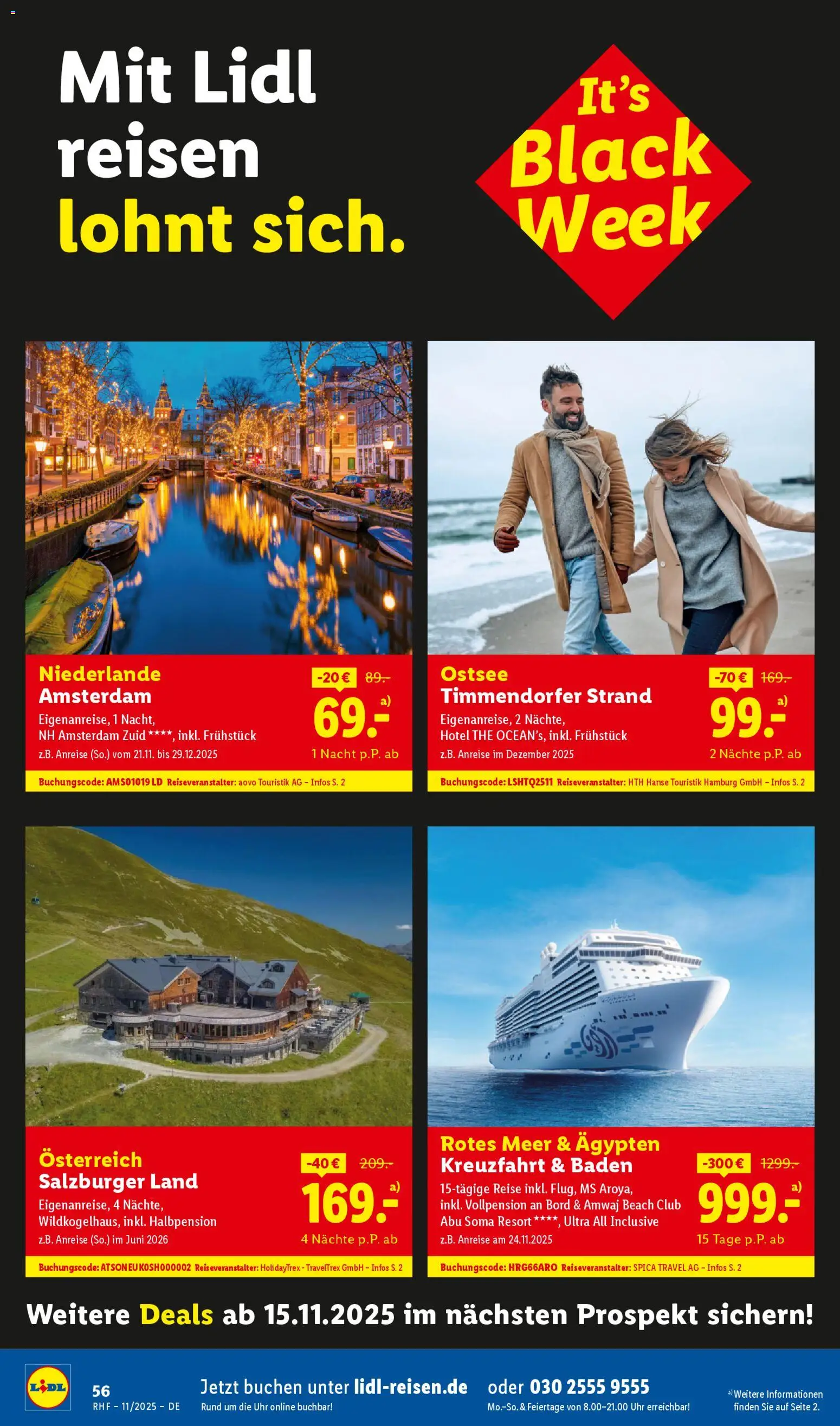Lidl Reisen  - Black Friday – gültig ab 29.10.2025 | Seite: 56 | Produkte: Uhr