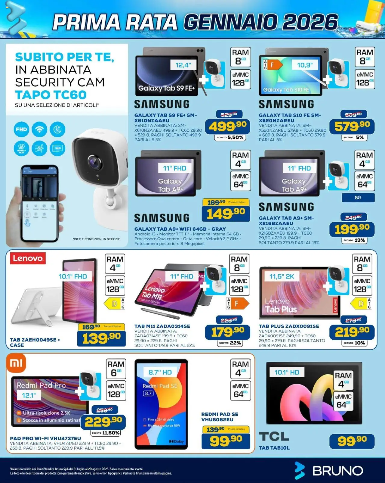 Volantino BRUNO del 31.07.2025 | Pagina: 12