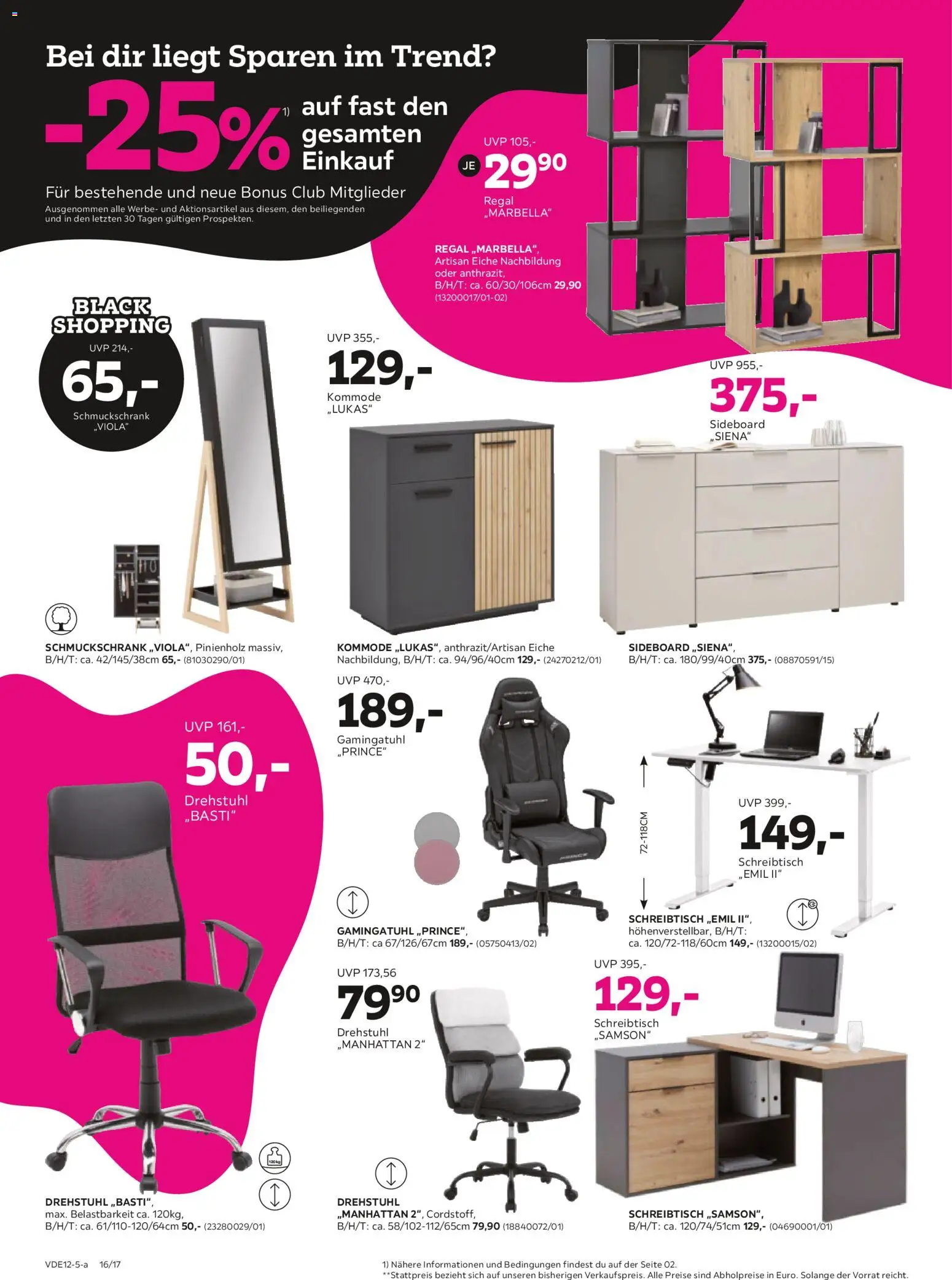 Mömax - Black Friday – gültig ab 24.11.2025 | Seite: 16 | Produkte: Sideboard, Kommode, Regal