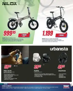 Volantino Trony del 05.09.2025 | Pagina: 21 | Prodotti: Auricolari, Mobile, Disco, Batteria