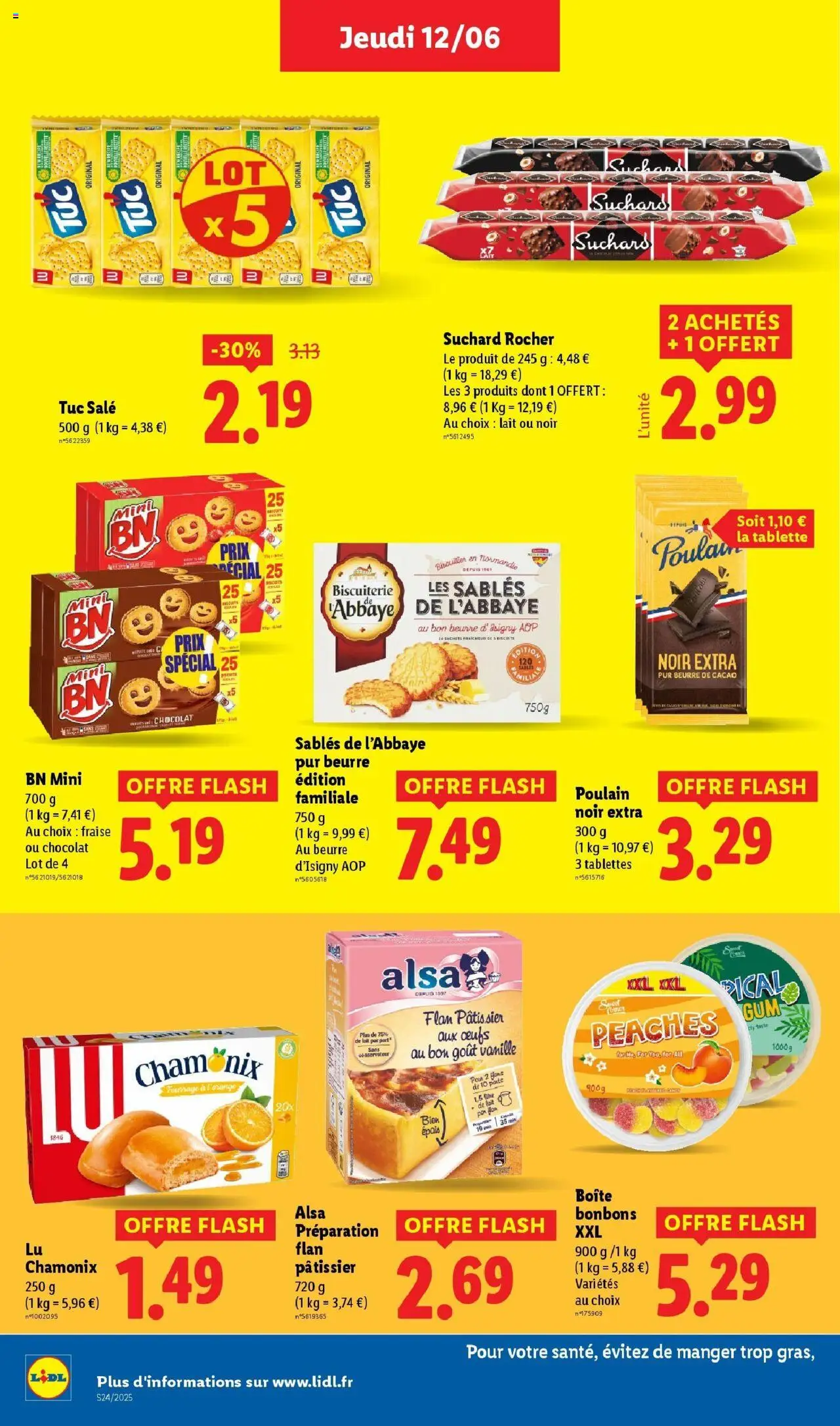 | Page: 22 | Produits: Tablette, Fraise, Œufs, Bonbons