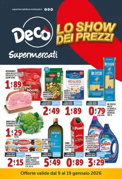 Anteprima del volantino Decò Supermercati - Roma catalogo valido a partire dal 09.01.2026