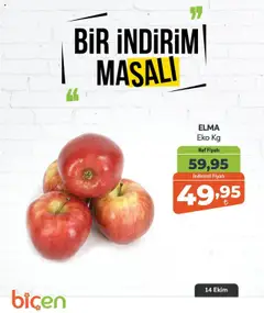 14.10.2025 tarihinden itibaren geçerli olan Biçen Market kataloğu önizlemesi