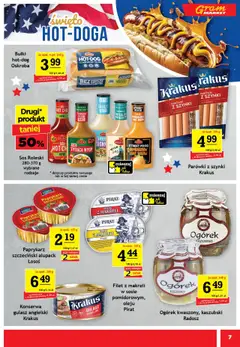 Gram Market Gazetka od 02.07.2025 | Strona: 7 | Produkty: Gulasz angielski krakus, Parówki wieprzowe, Parówki, Gulasz