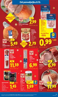 Pikok Dimljeni svinjski file, cca 450 g - Pregled kataloga iz trgovine Lidl, vrijedi od 08.12.2025 | Stranica: 9