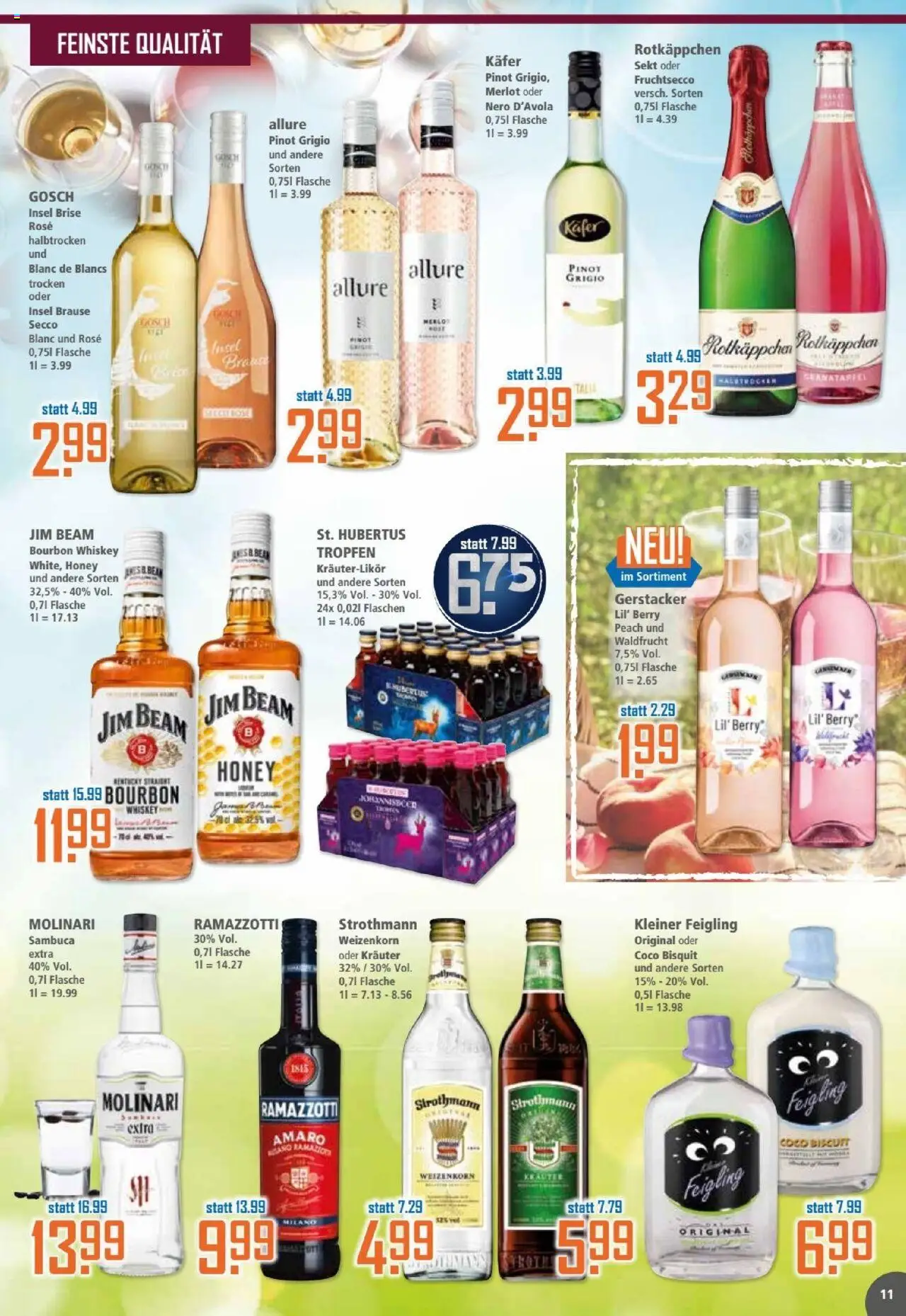 Klaas & Kock Prospekt - gültig ab dem 21.07.2025 | Seite: 11 | Produkte: Rotkappchen sekt, Bosch, Rotkäppchen, Bourbon