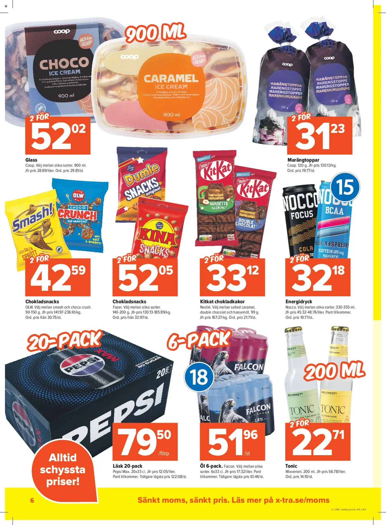 Coop X:-TRA reklamblad aktuell från 30.03.2026 | Sida: 6