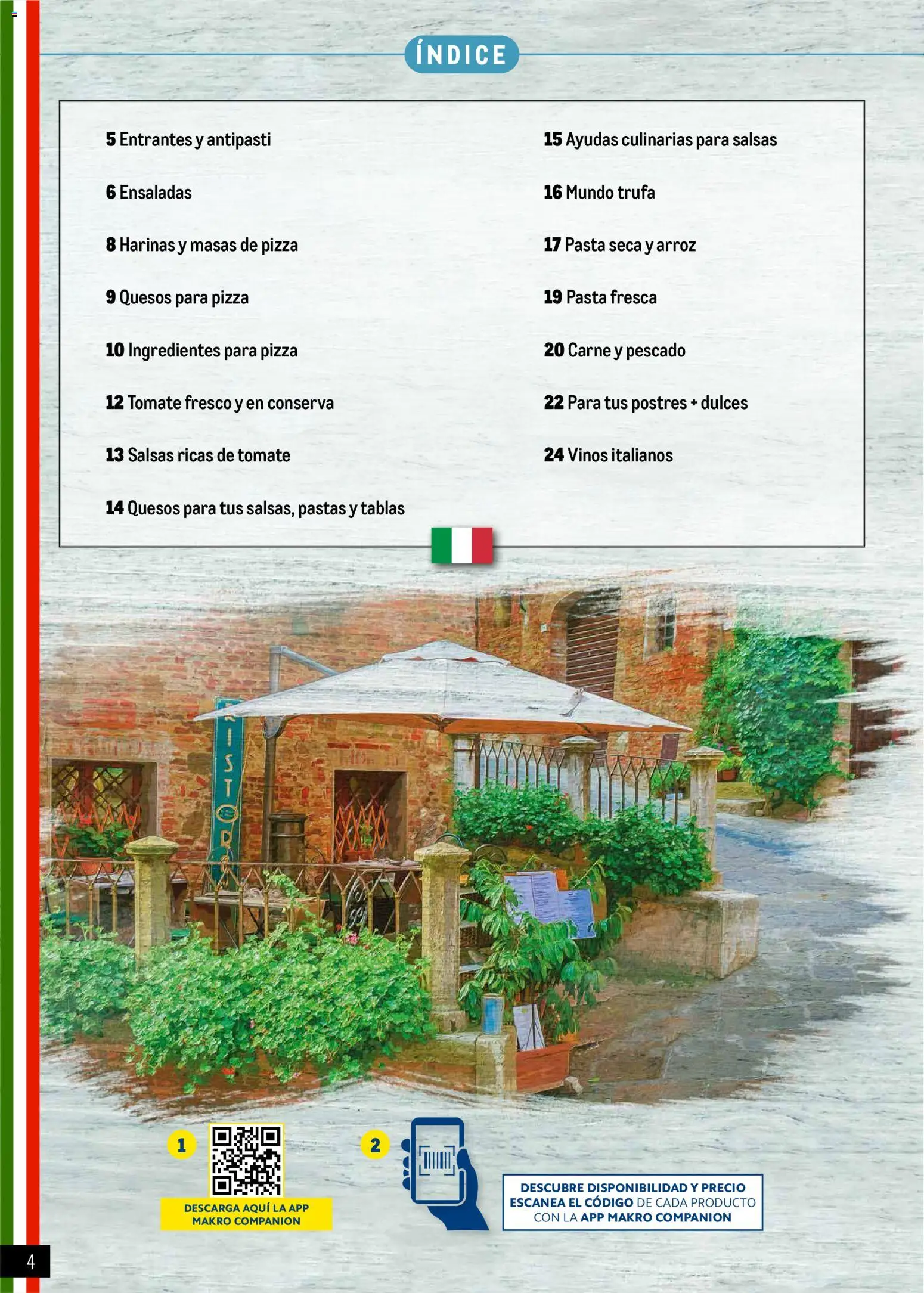 Makro Restaurantes italianos Centro │ válido desde el 27.03.2026 | Página: 4 | Productos: Κρεμάστρα, Pizza, Pescado, Pasta