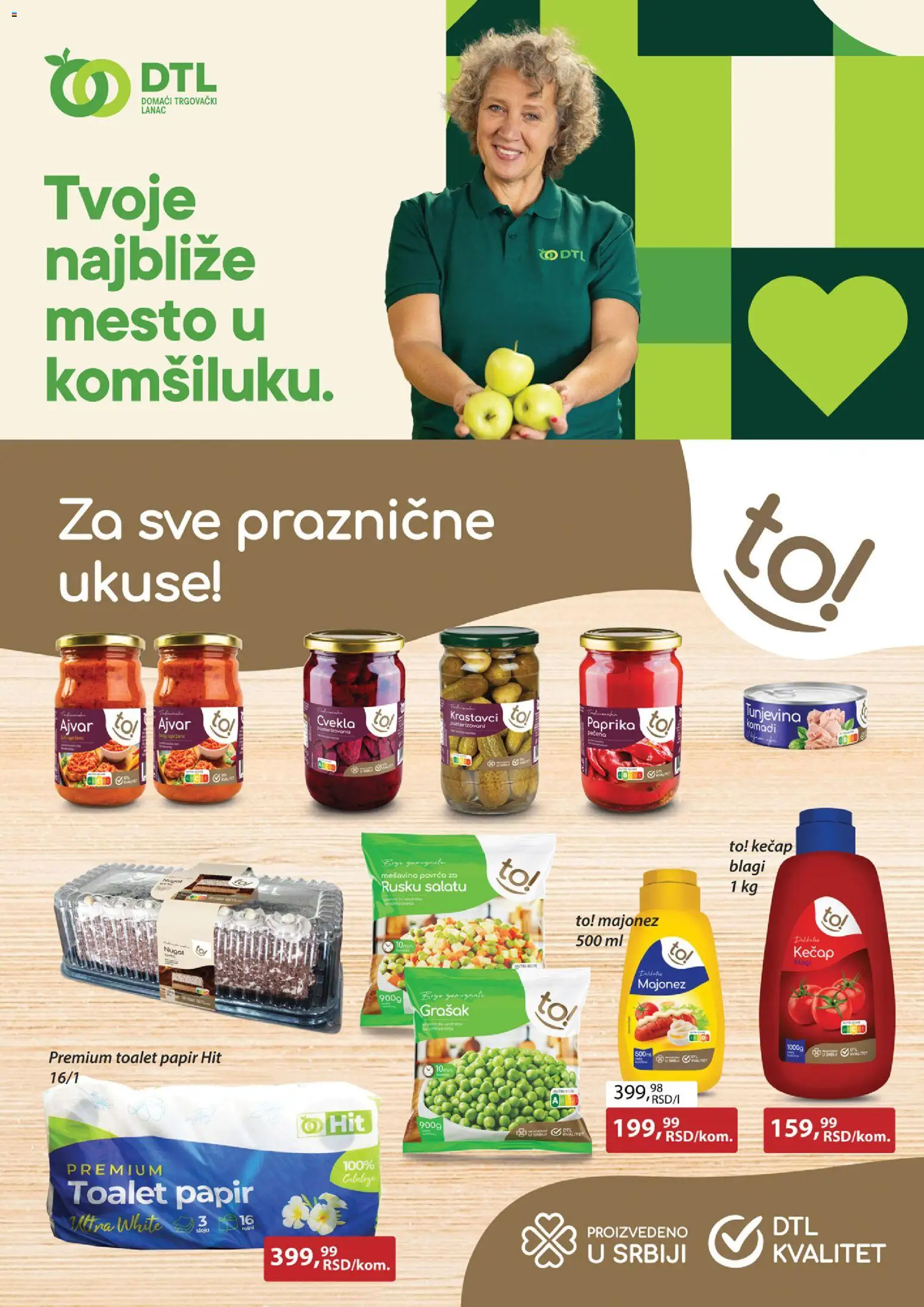 Zlatan Trag katalog - važi od 17.12.2025 | Strana: 2 | Proizvode: Majonez, Krastavci, Cvekla, Paprika