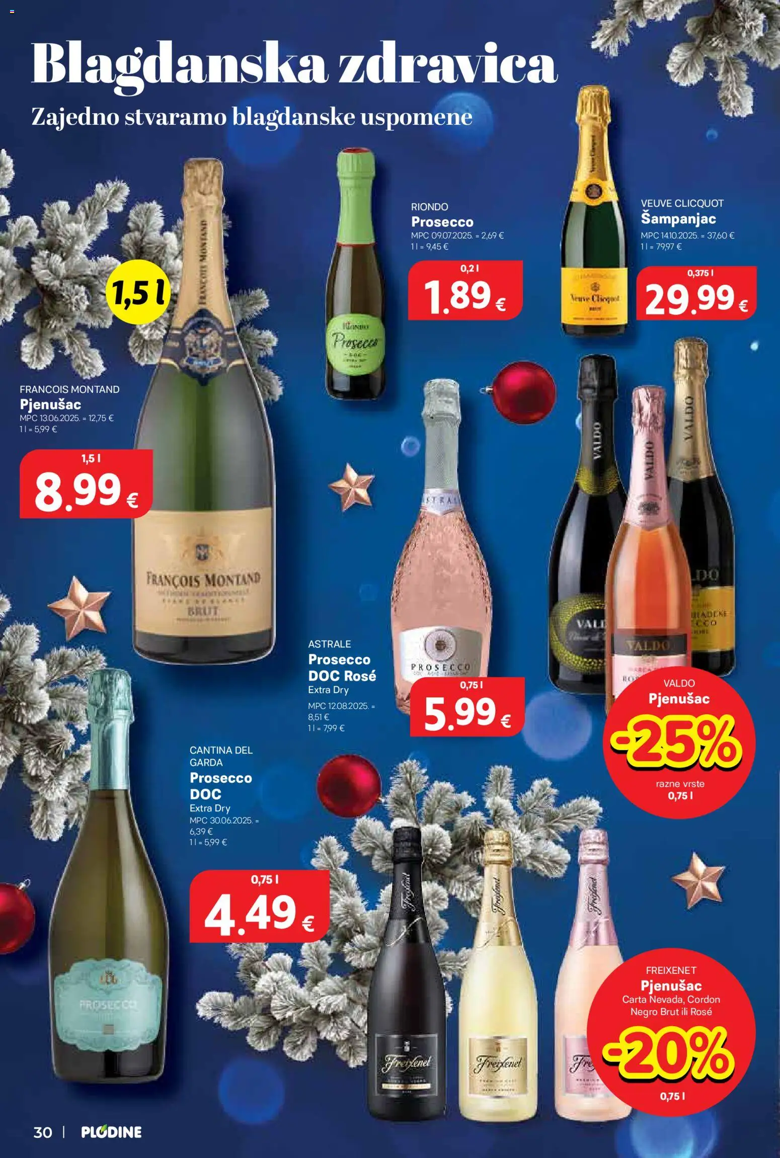 Plodine katalog | vrijedi od 26.11.2025 | Stranica: 30 | Proizvodi: Prosecco