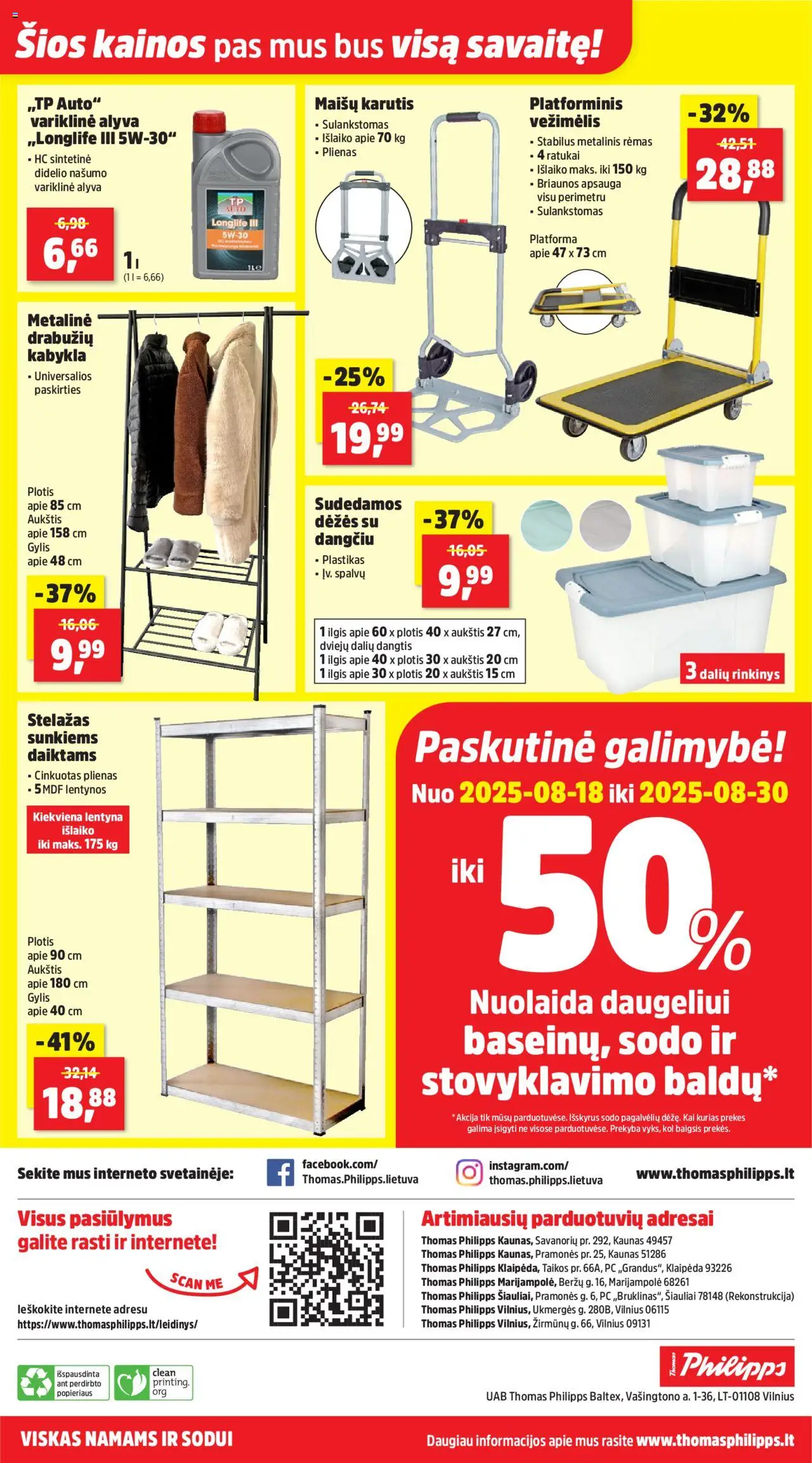 Thomas Philipps leidinys│galioja nuo 18.08.2025 | Puslapis: 8 | Prekių: Kabykla, Lentyna, Alyva