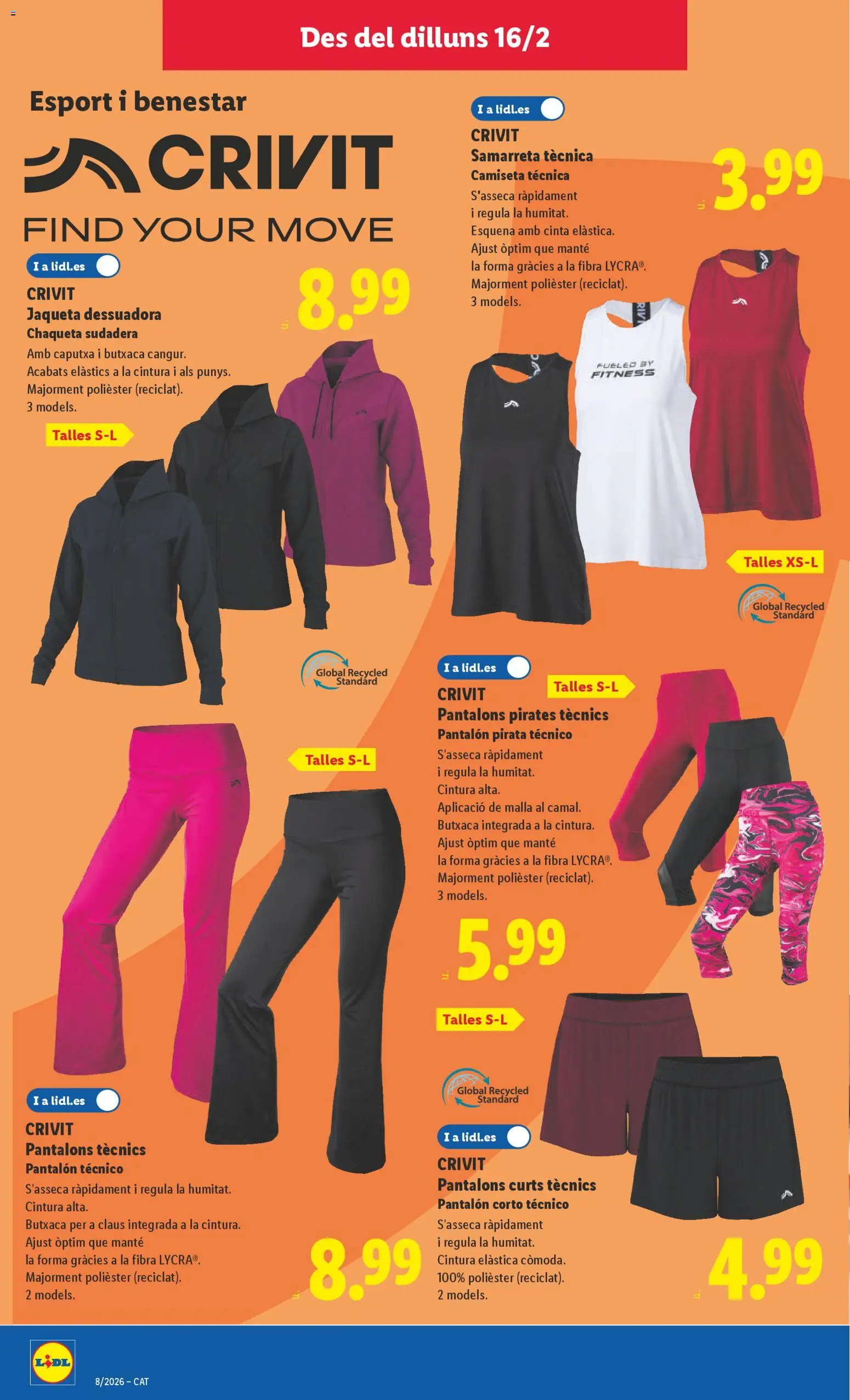 Lidl folleto de bazar │ válido desde el 16.02.2026 | Página: 6