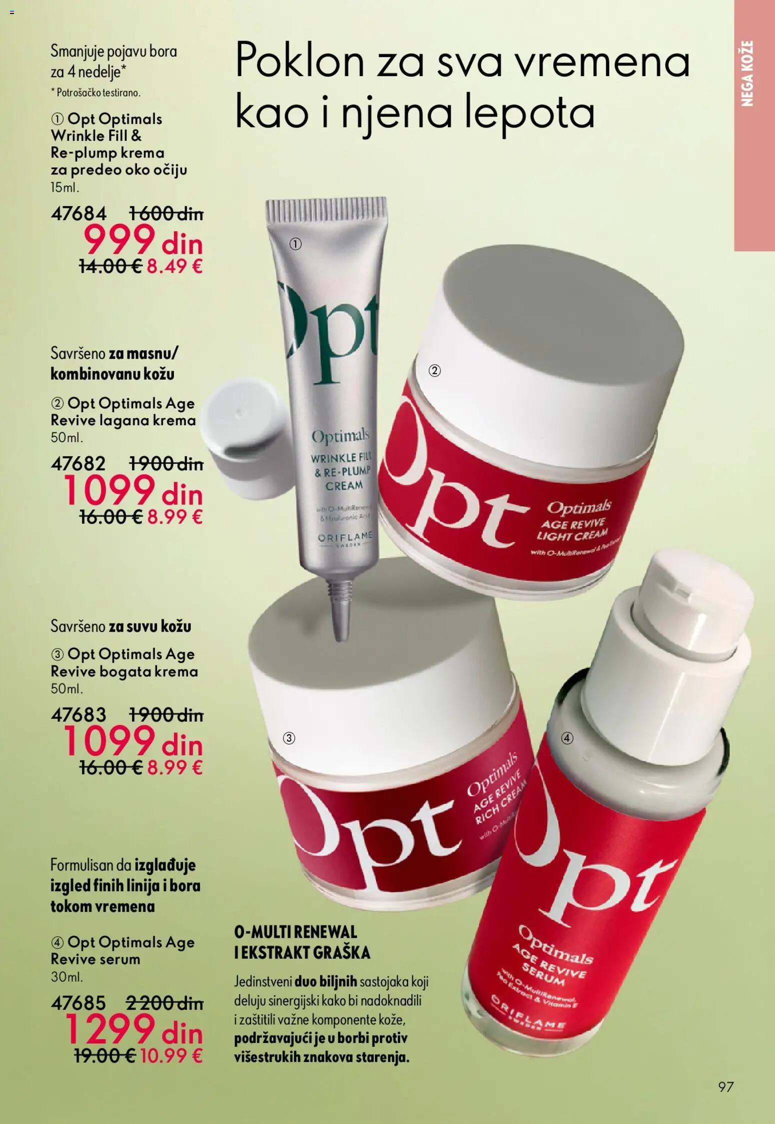 Oriflame katalog - važi od 22.04.2026 | Strana: 97 | Proizvode: Krema