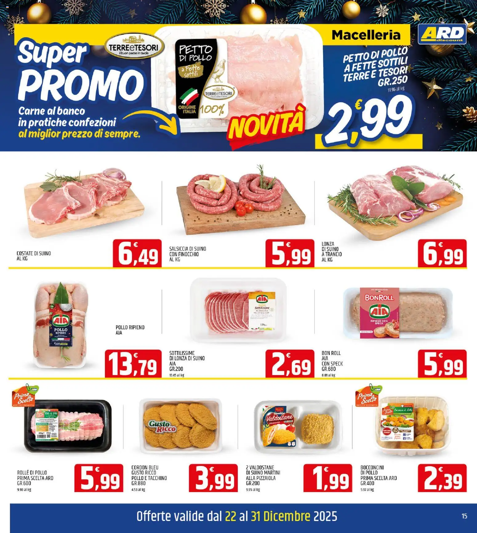 Volantino ARD Discount del 22.12.2025 | Pagina: 15