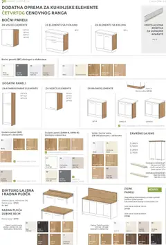 Jela katalog - pregled Jela kataloga - važi od 12.01.2026 | Strana: 120 | Proizvode: Rešetka, Radna ploča, Orah