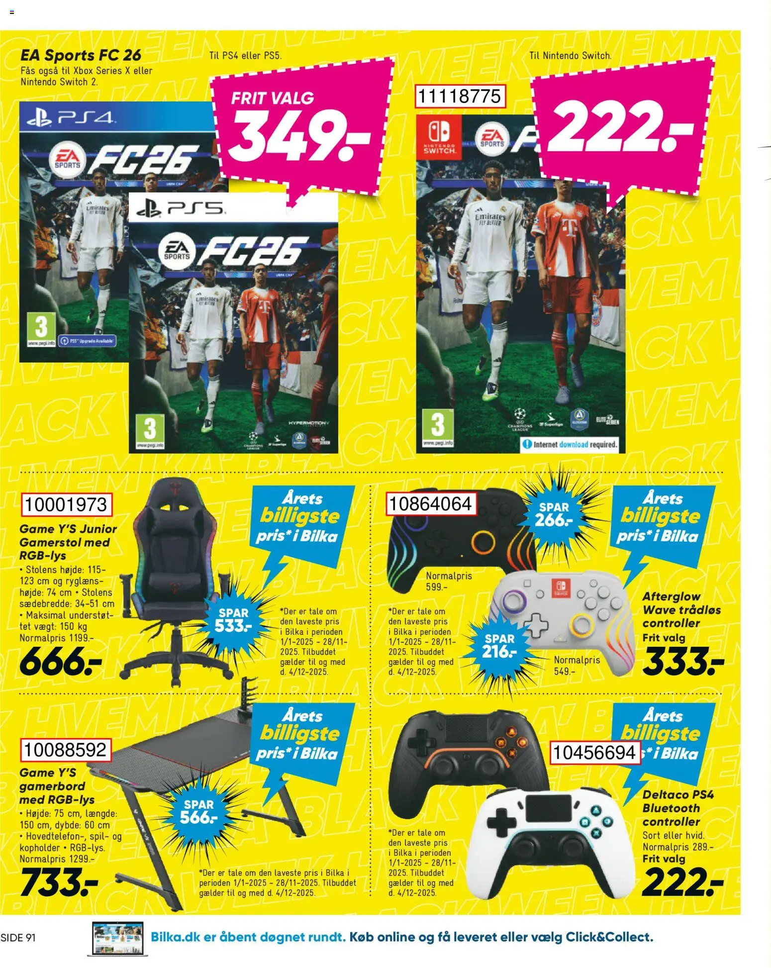 Bilka tilbudsavis – gyldig fra 28.11.2025 | Side: 21 | Produkter: Nintendo Switch, Xbox, Spil