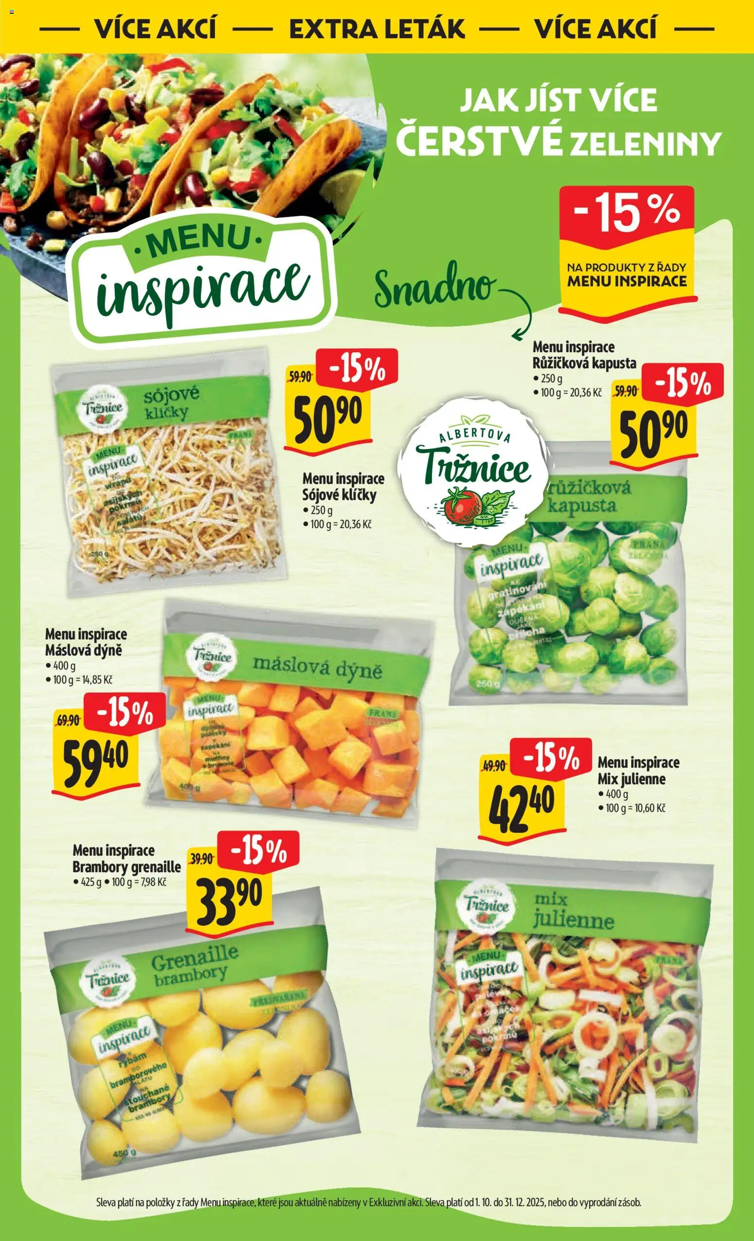 Albert leták - Hypermarket od 05.11.2025 | Strana: 45 | Produkty: Brambory Grenaille, Růžičková kapusta, Dýně, Kapusta