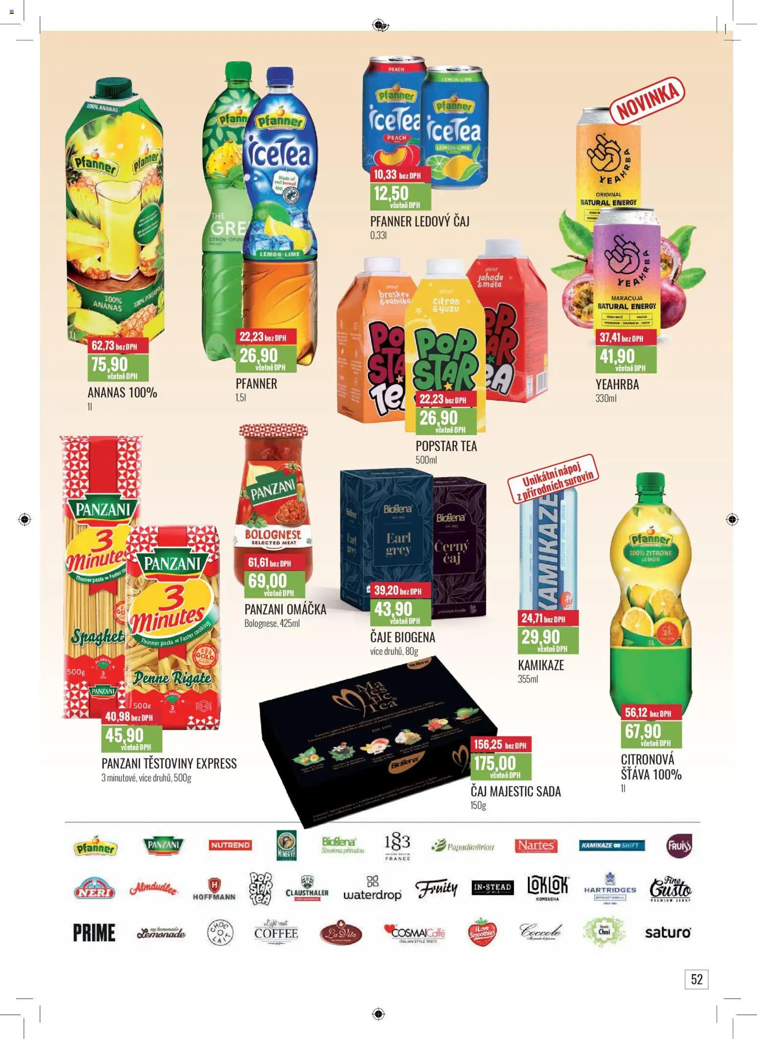 Ratio leták od 01.11.2025 | Strana: 53 | Produkty: Almdudler, Kombucha, Čaj, Ledový čaj