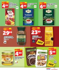 Pogląd oferty "Topaz Gazetka - Express" - ważna od 05.02.2026 | Strona: 17 | Produkty: Cytryna, Miód, Kawa, Płatki