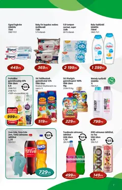 Reál - Akciós újság Pont - amely érvényes a következő dátumtól: 29.10.2025 | Oldal: 7 | Termékek: Gyümölcsital, Tea, Tusfürdő, Fogkrém