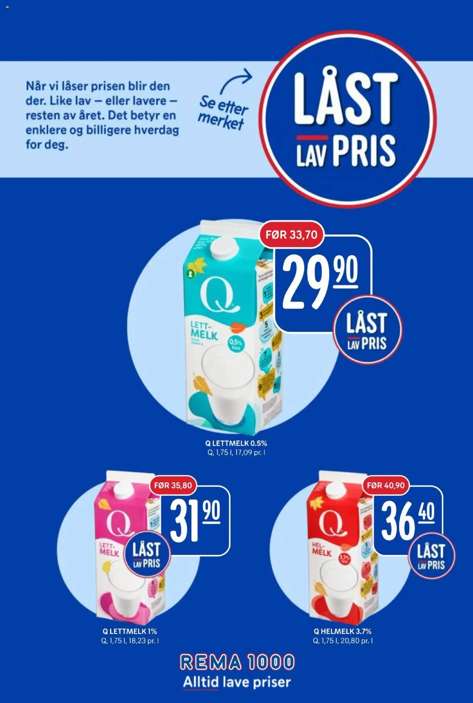 {H1} | Side: 10 | Produkter: Melk, Lettmelk, Helmelk