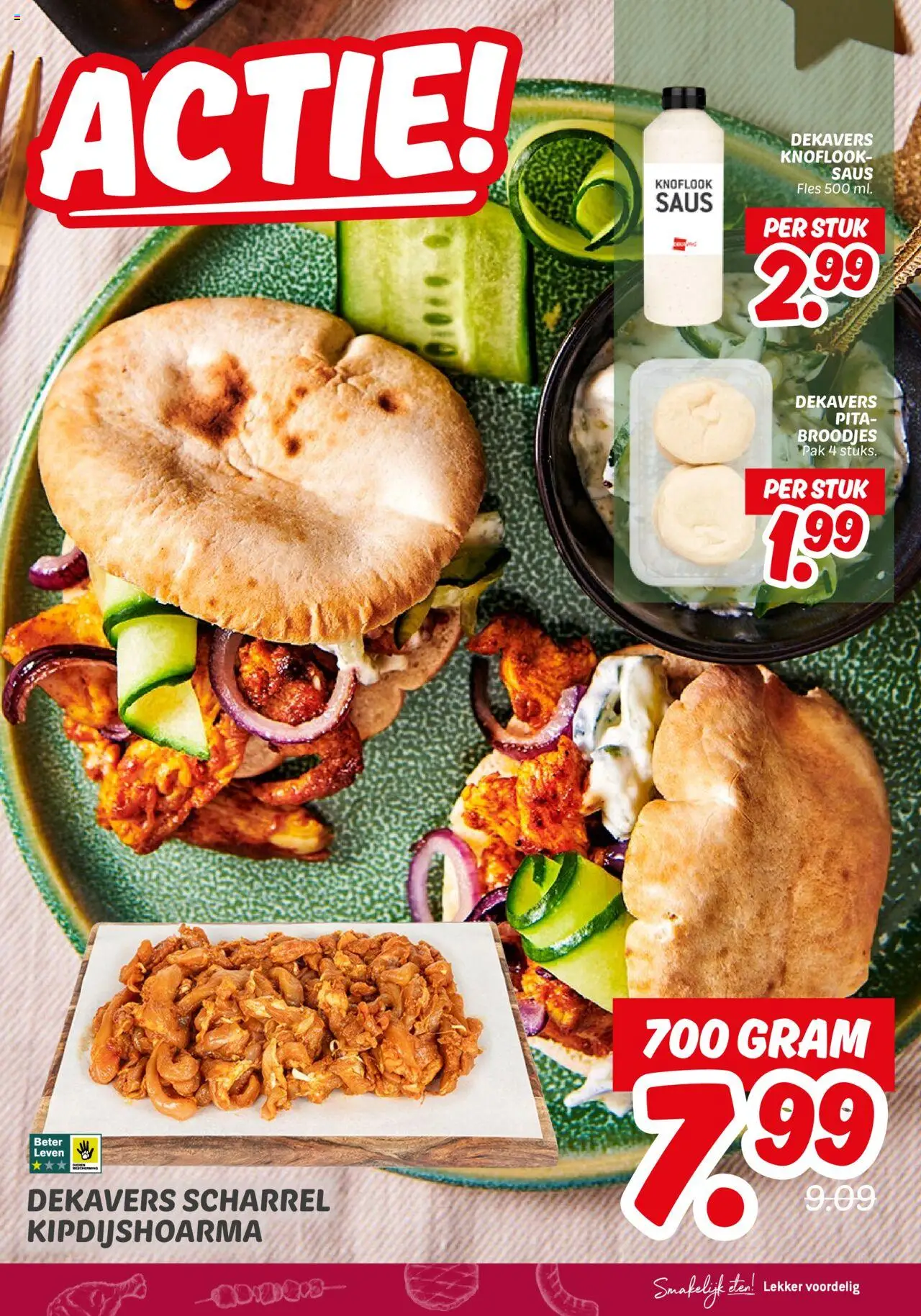  | Pagina: 13 | Producten: Fles, Saus, Knoflook, Broodjes