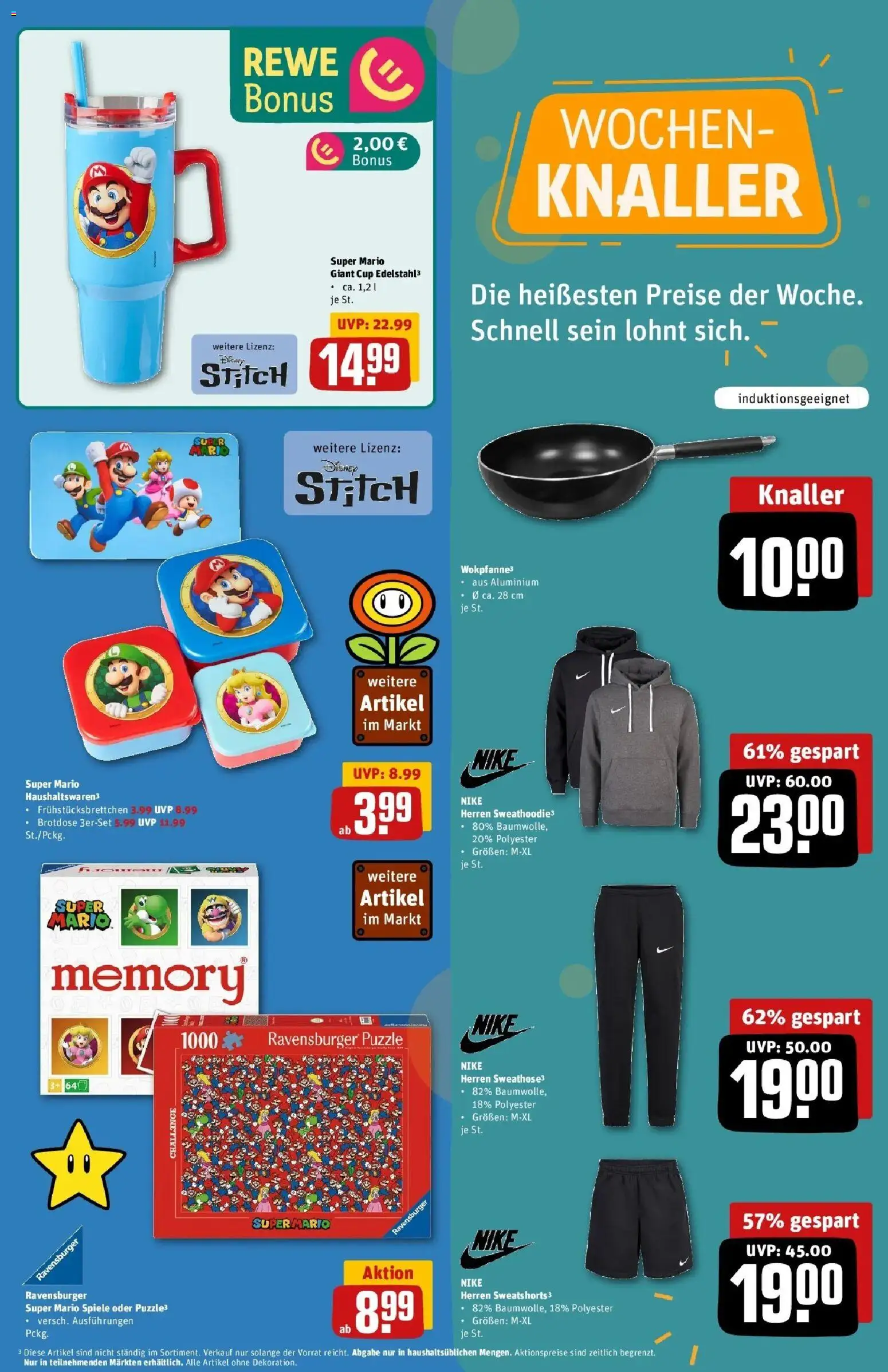 Rewe Prospekt Dachau	 – gültig ab 30.03.2026 | Seite: 35 | Produkte: Sweatshorts, Hoodie