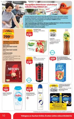Auchan akciós ujság - amely érvényes a következő dátumtól: 18.09.2025 | Oldal: 10
