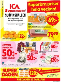 ICA Supermarket - Stockholm - Förhandsvisning av reklamblad från butik ICA Supermarket aktuell från 19.01.2026