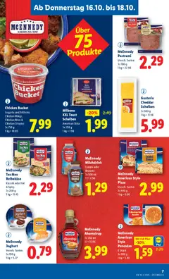 Lidl Flugblatt ab 16.10.2025 gültig | Seite: 11 | Produkte: Apple, Joghurt, Pizza