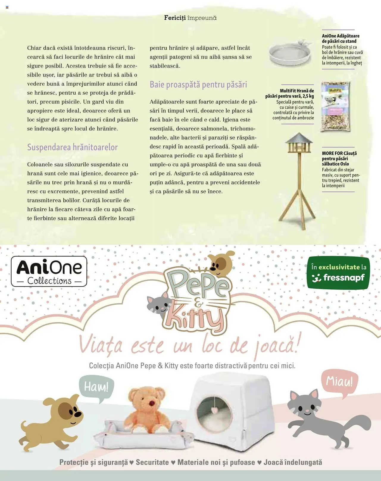 Catalog Fressnapf - Vară – valabil de la 05.05.2025 | Pagină: 39 | Produse: Bol, Ahtapot, Apă