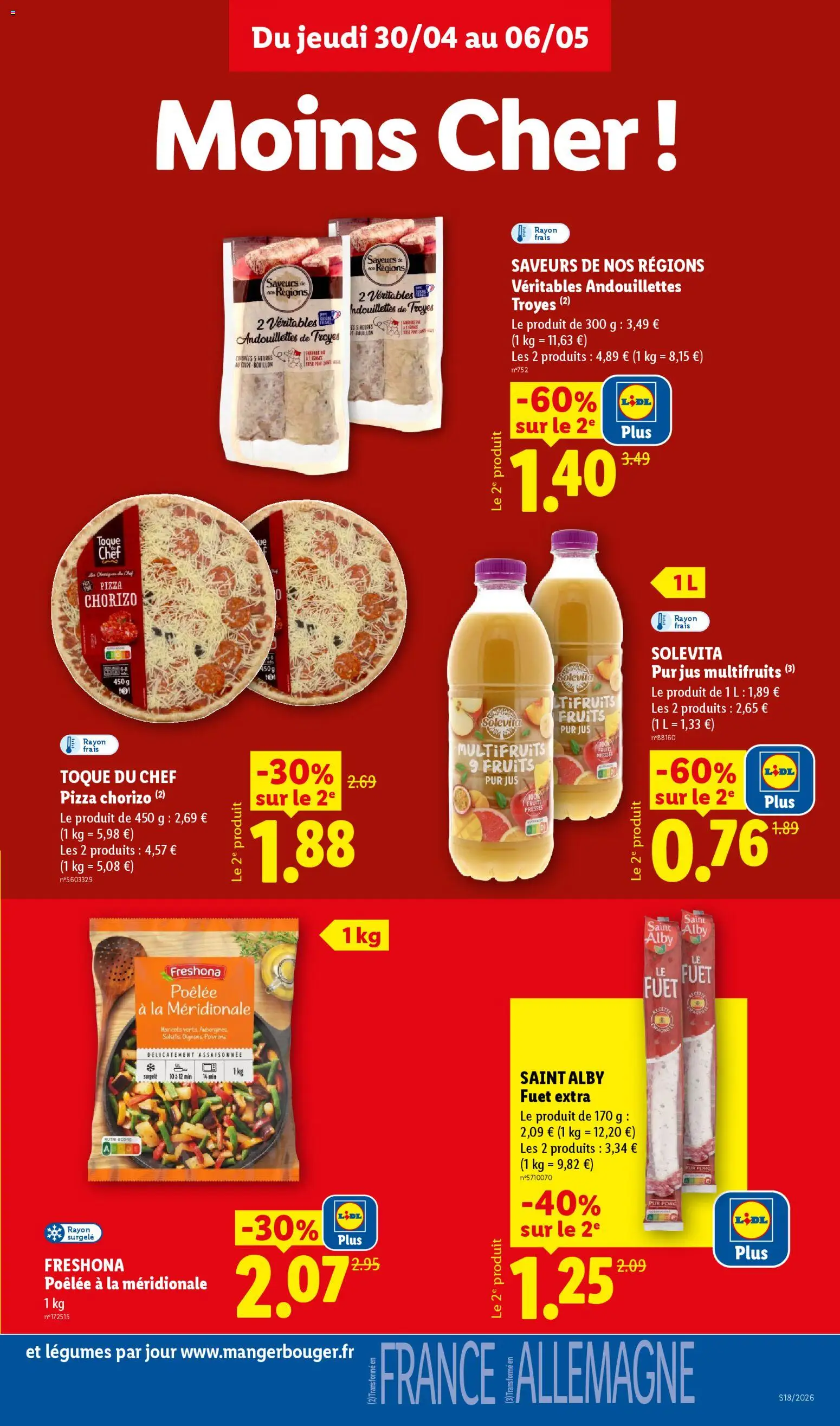 Les promos LIDL débarquent le 30/04/2026 ! 🤯💰 | France