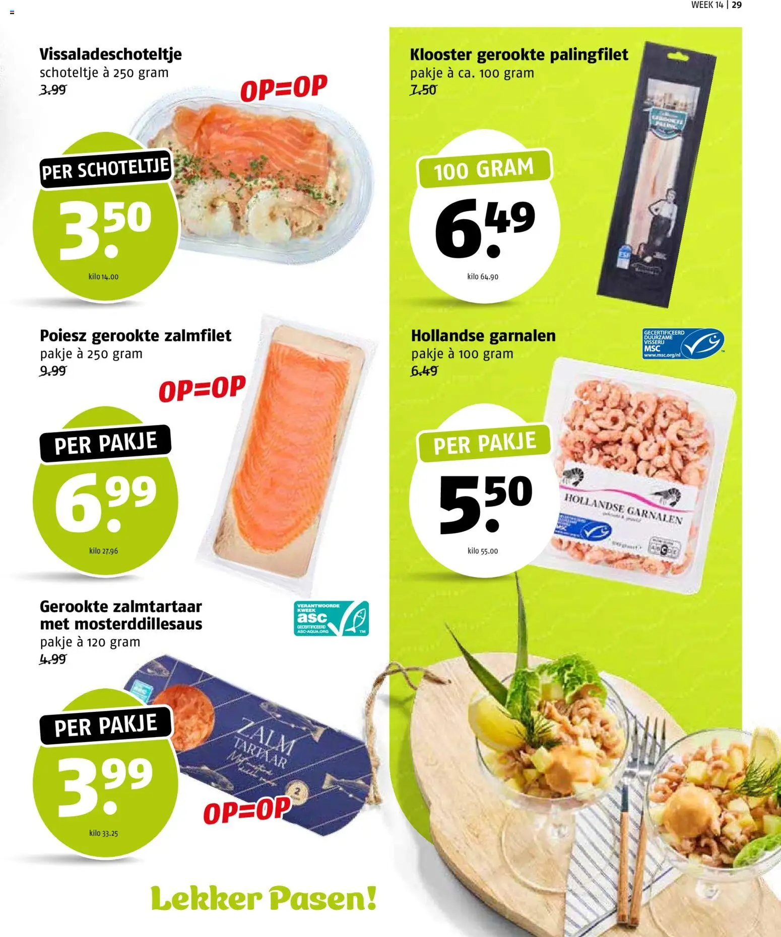 {H1} | Pagina: 29 | Producten: Zalm