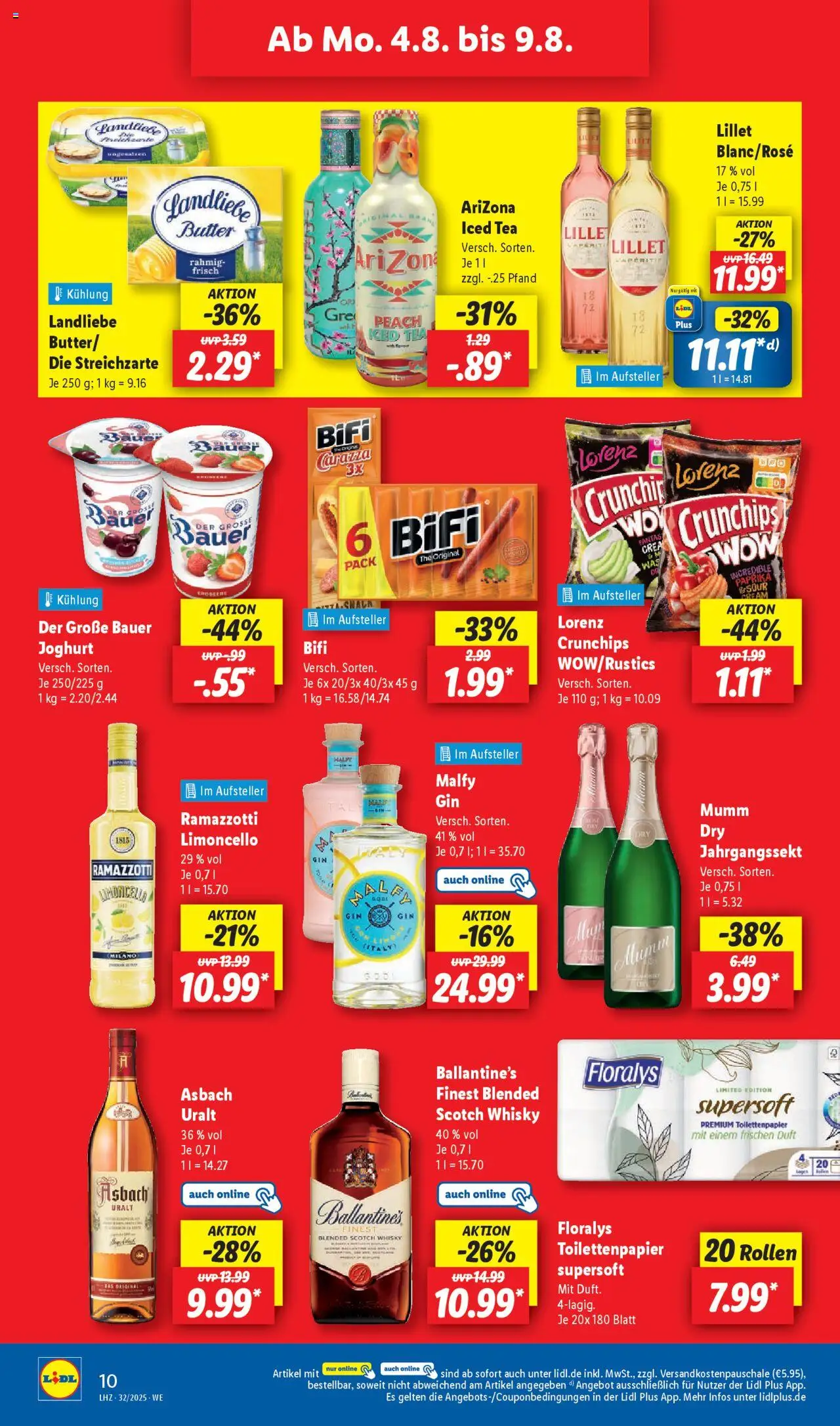 Lidl Prospekt Hilders - gültig ab dem 04.08.2025 | Seite: 16 | Produkte: Whisky, Duft, Paprika, Asbach
