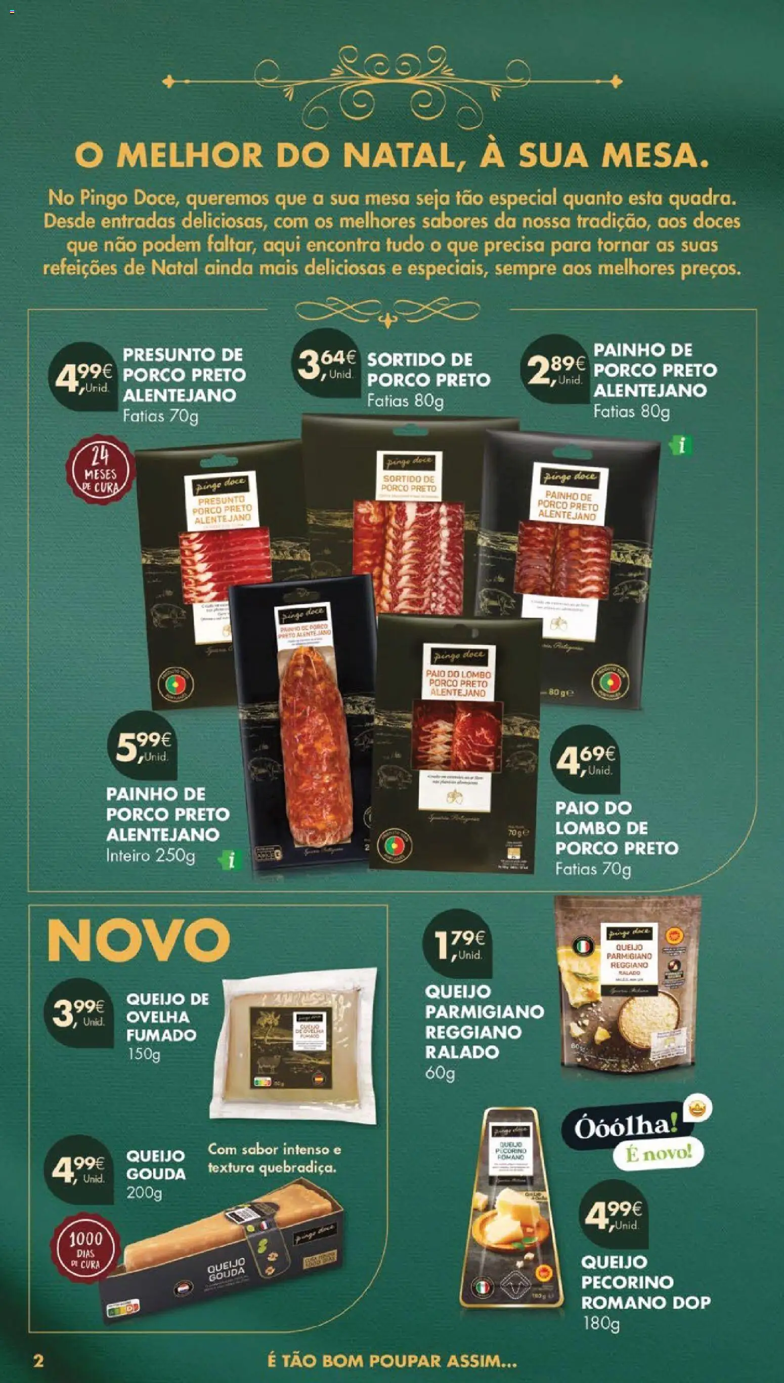 Pingo Doce folheto │ válido de 02.12.2025 | Página: 46 | Produtos: Mesa, Queijo, Lombo, Doces