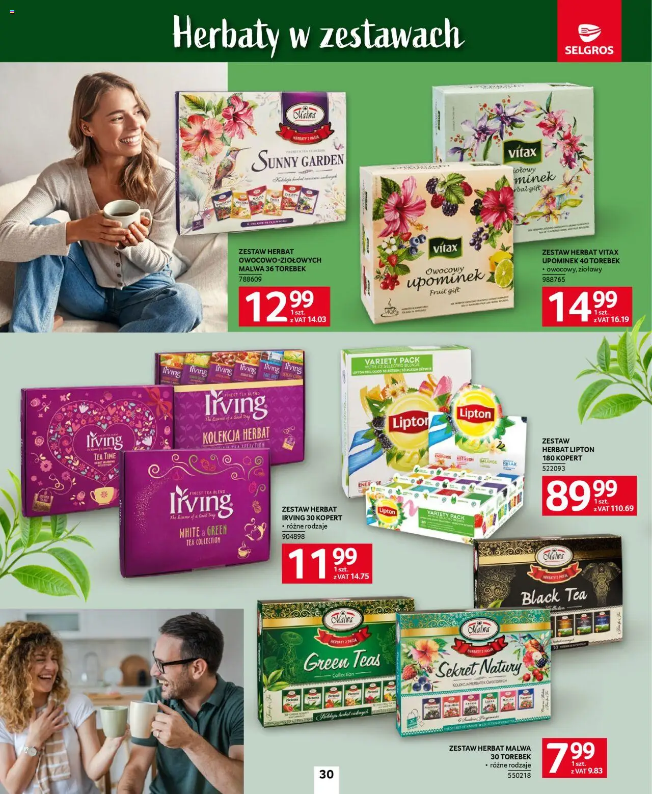 Selgros cash&carry Gazetka - Kawa i Herbata od 09.10.2025 | Strona: 30 | Produkty: Porzeczka