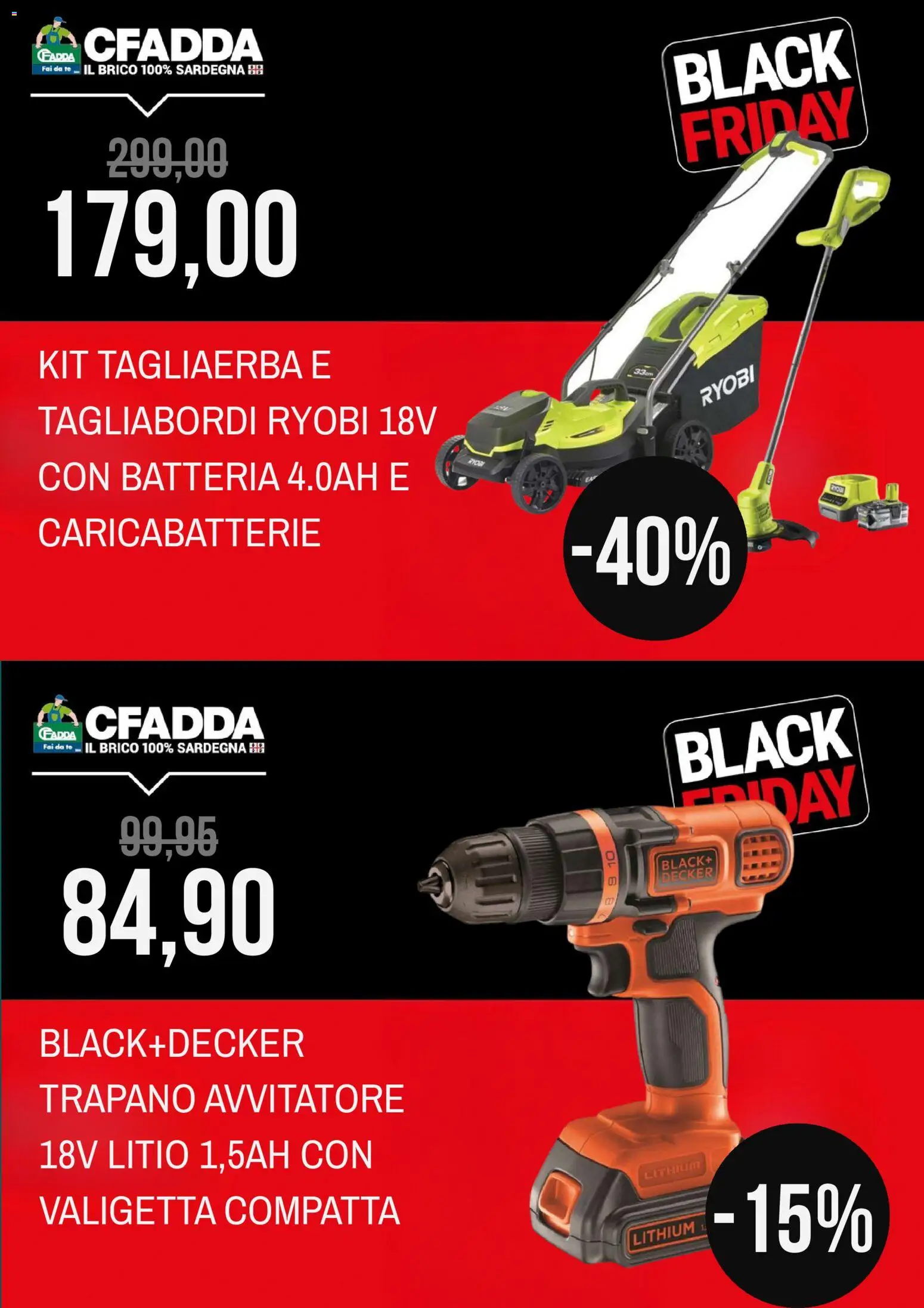 Volantino CFadda del 24.11.2025 | Pagina: 4 | Prodotti: Tè, Trapano, Batteria, Caricabatterie