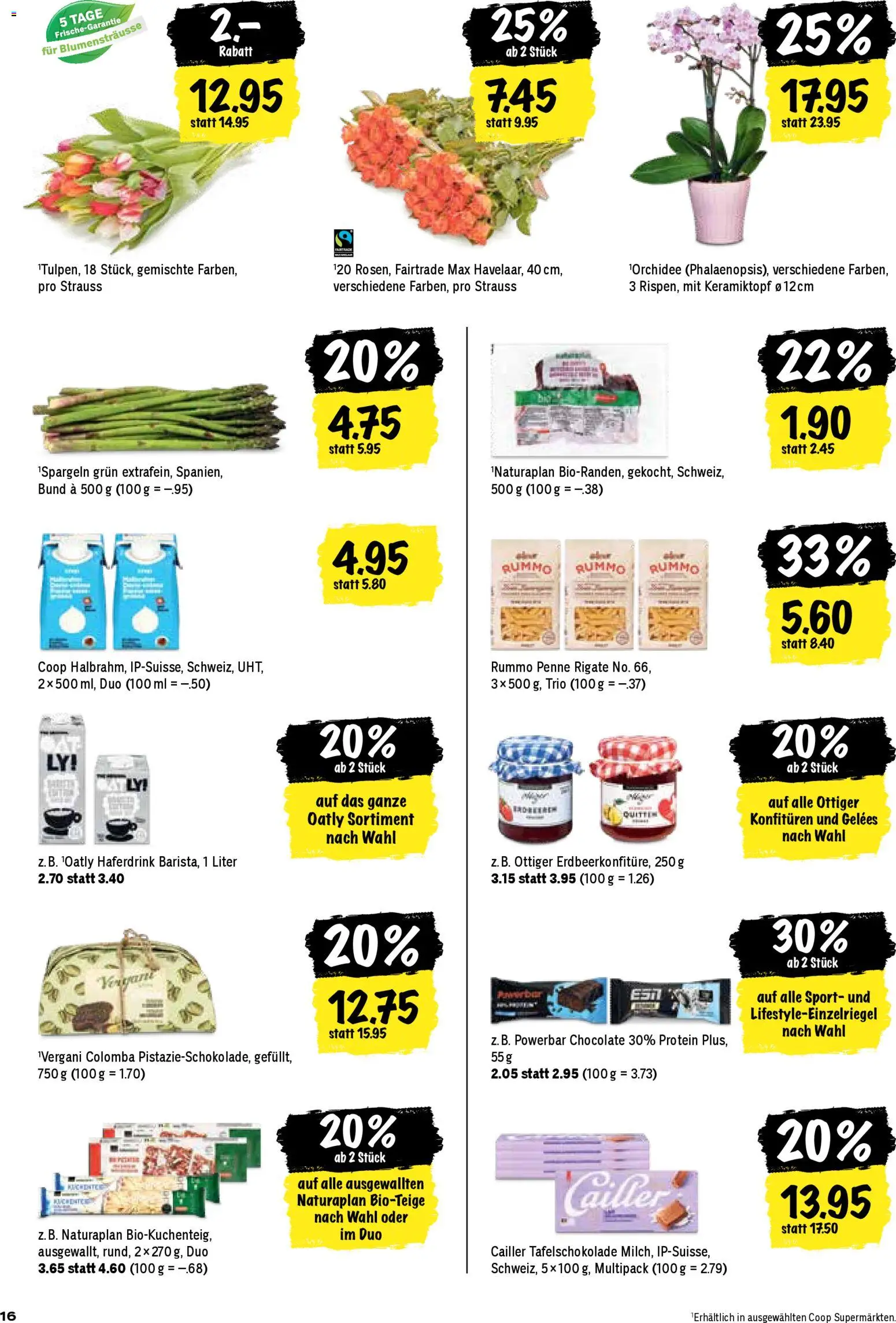 Coop aktionen – gültig ab 12.03.2026 | Seite: 16 | Produkte: Pasta