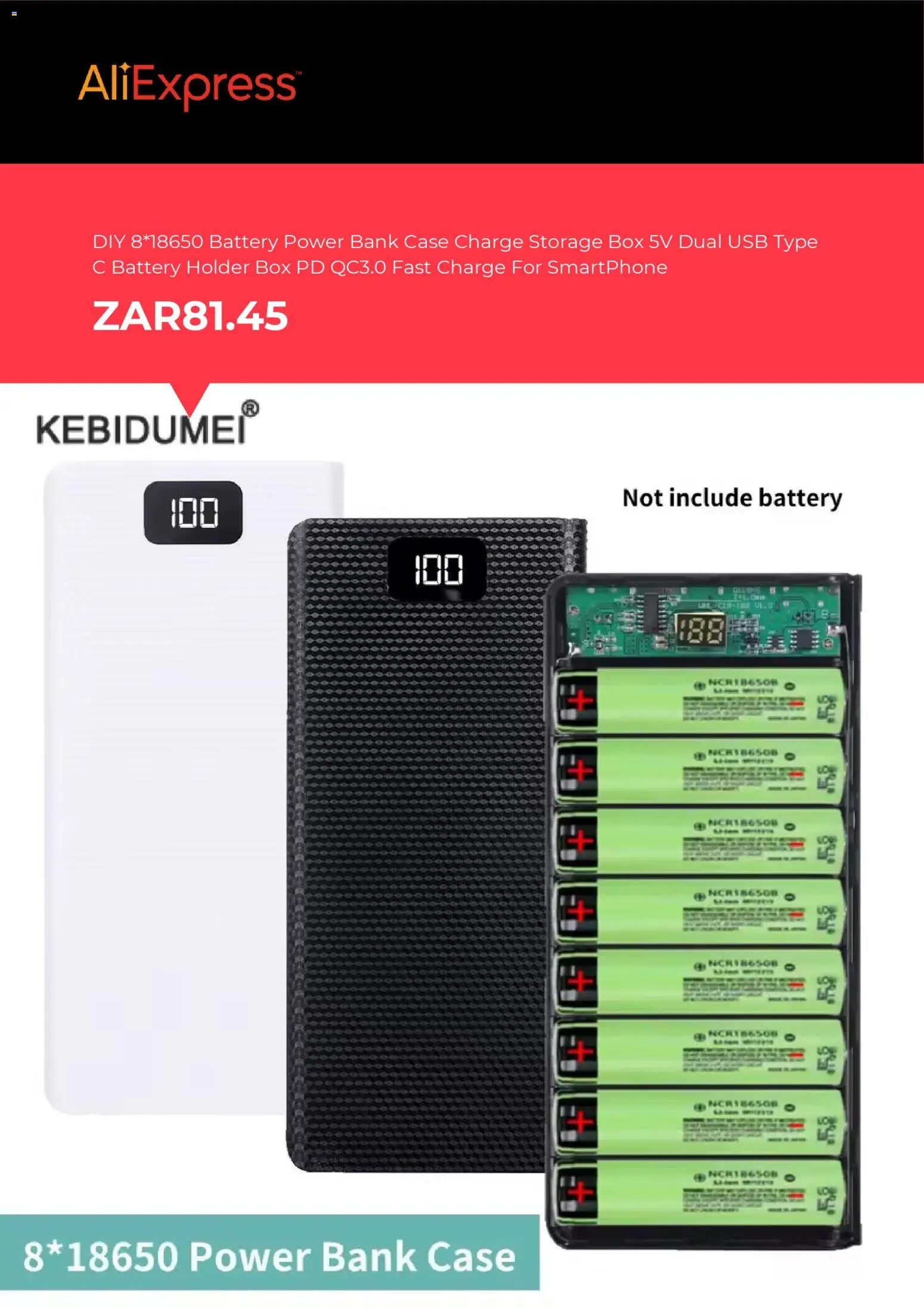 New AliExpress catalogue – valid from 02.11.2025 | Page: 6 | Products: Case, USB, Box, Battery