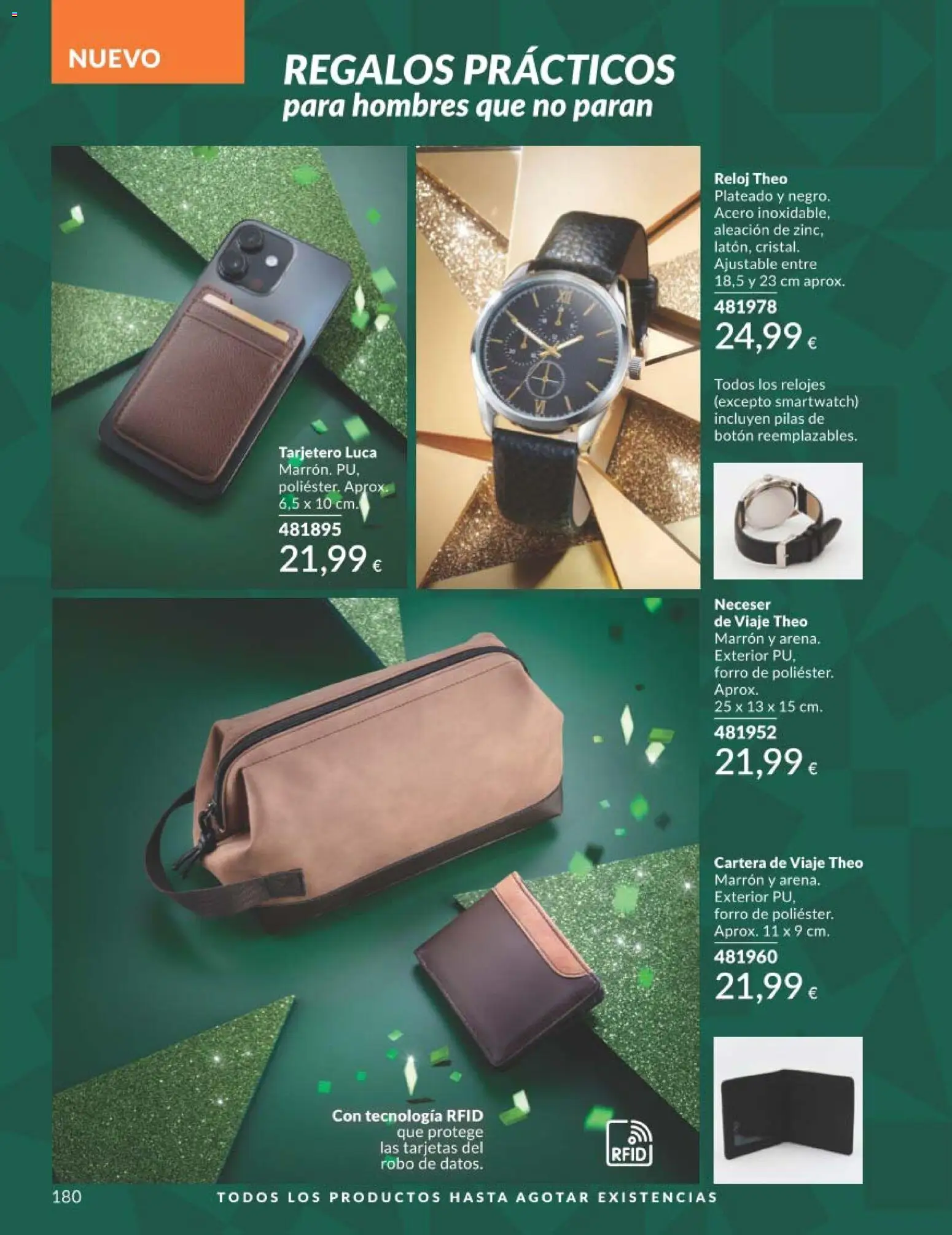Catálogo AVON campaña 11 Black Friday │ válido desde el 01.11.2025 | Página: 180 | Productos: Reloj, Neceser