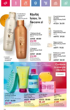 Oriflame catalog 11 2025 – valabil de la 27.07.2025 | Pagină: 134 | Produse: Duș, Balsam, Balsam de păr, Zahăr