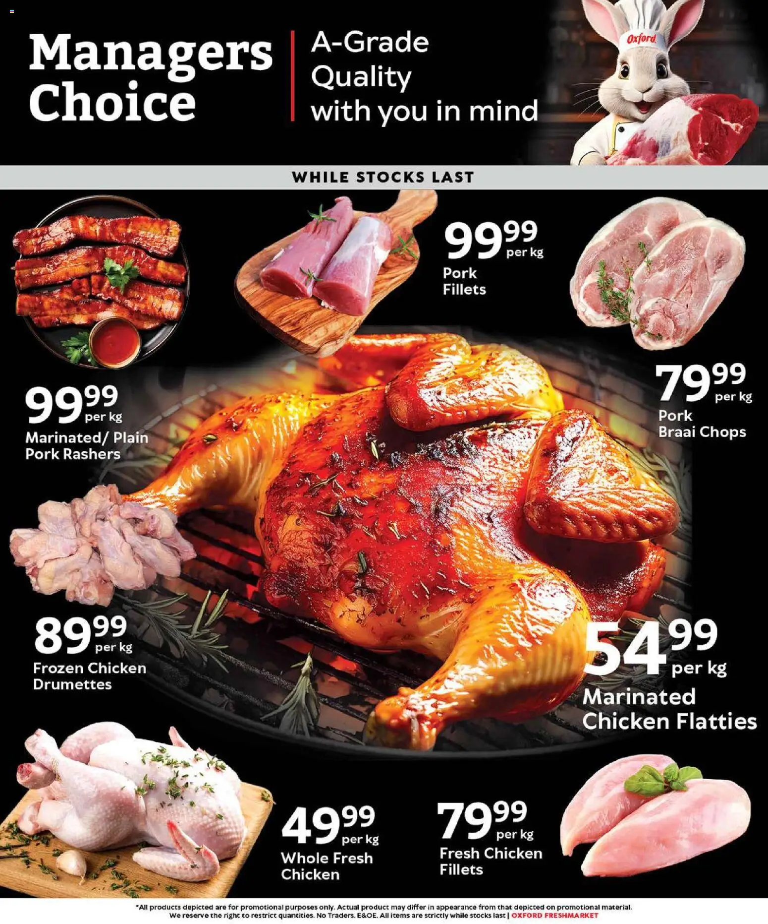 New Oxford Freshmarket catalogue – valid from 01.04.2026 | Page: 2 | Products: Chicken, Pork